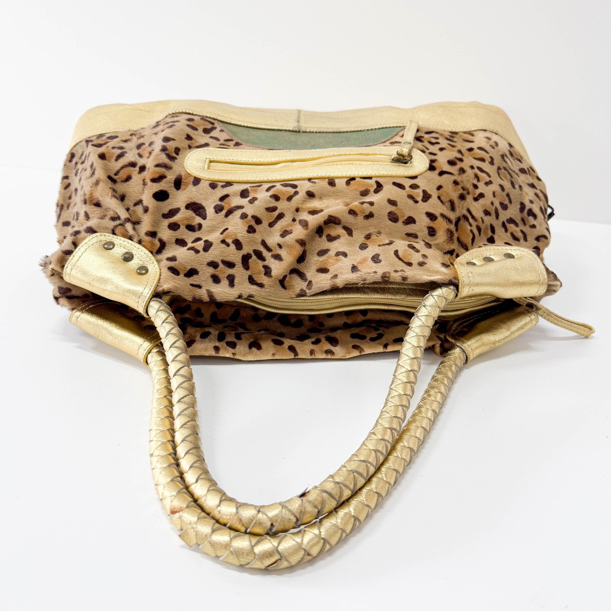 MIU MIU Leopard Print Pony Hair & Golden Details Shoulder Bag, in , Sold by HIVE PRELOVED - Shoulder Bags, ,