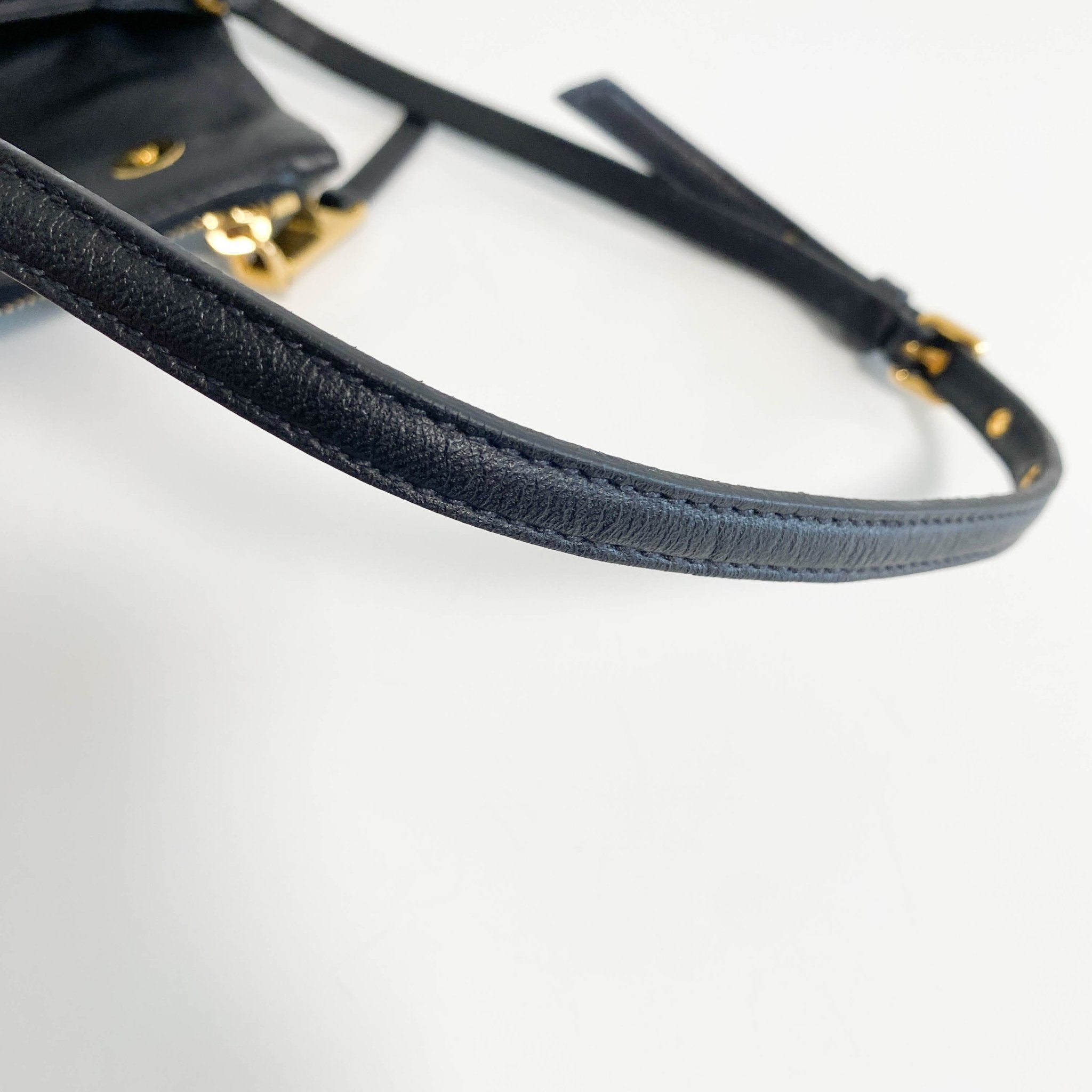 MIU MIU Matelasse Black Lambskin Leather Crossbody Clutch Bag, in , Sold by HIVE PRELOVED - Clutch bags, Crossbody bags,