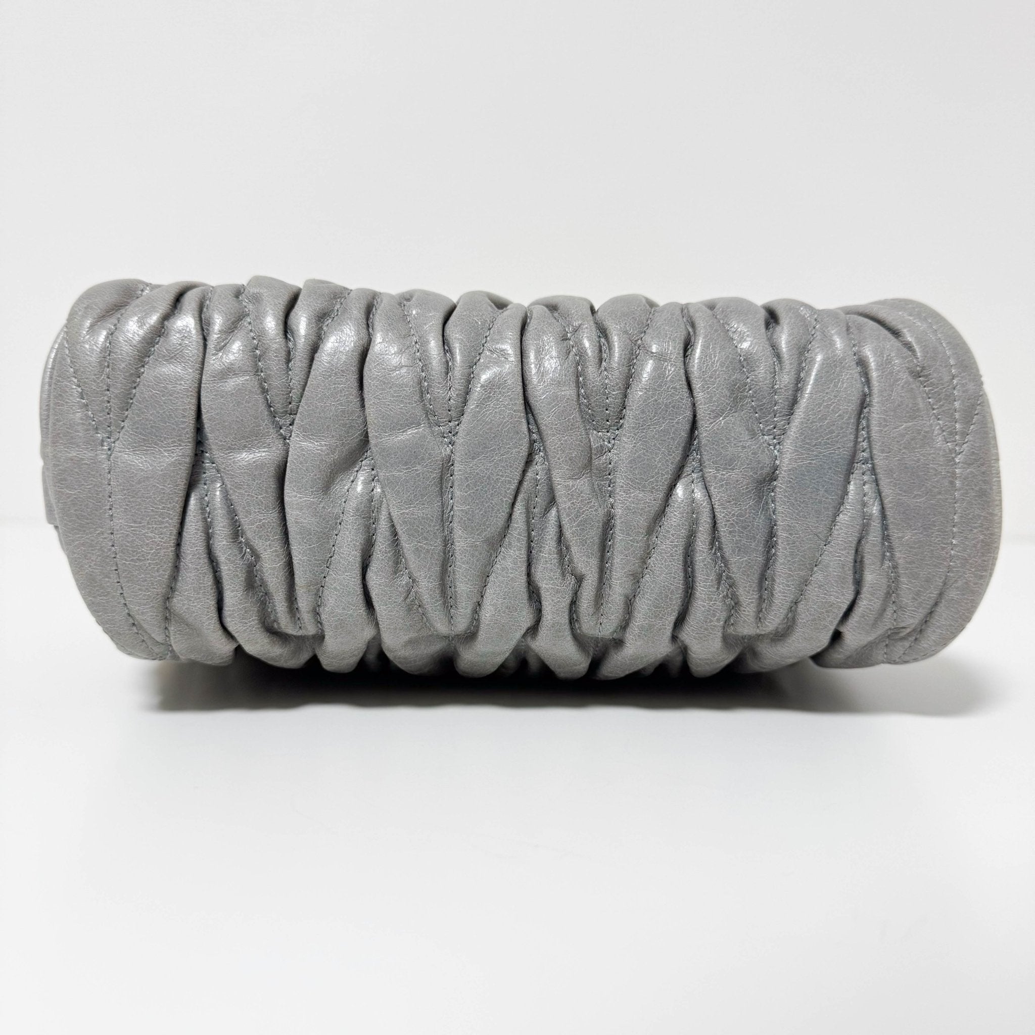 MIU MIU Matelassé Mini Cadena Lock Charm Shoulder Bag, in , Sold by HIVE PRELOVED - Shoulder Bags, ,