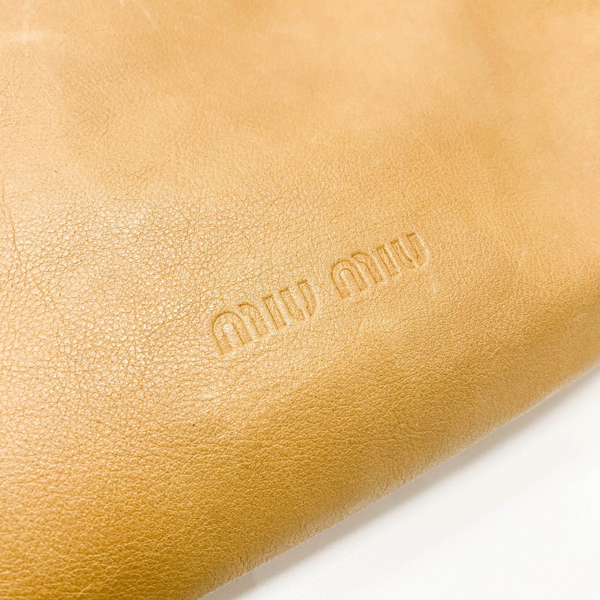 MIU MIU Miu Miu Brown Leather Shoulder Bag, in , Sold by HIVE PRELOVED - Shoulder Bags, ,