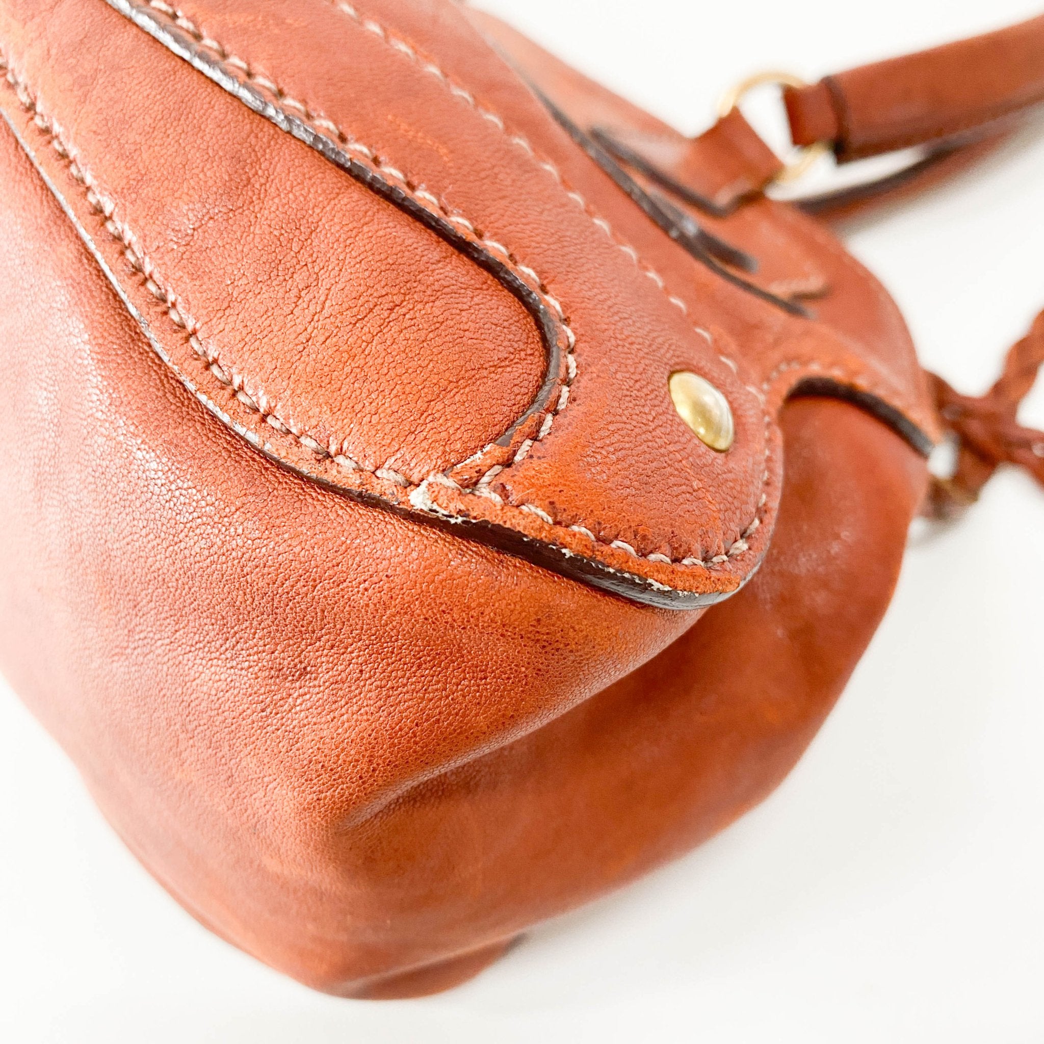 MIU MIU Miu Miu Leather Brown Shoulder Bag, in , Sold by HIVE PRELOVED - Shoulder Bags, ,