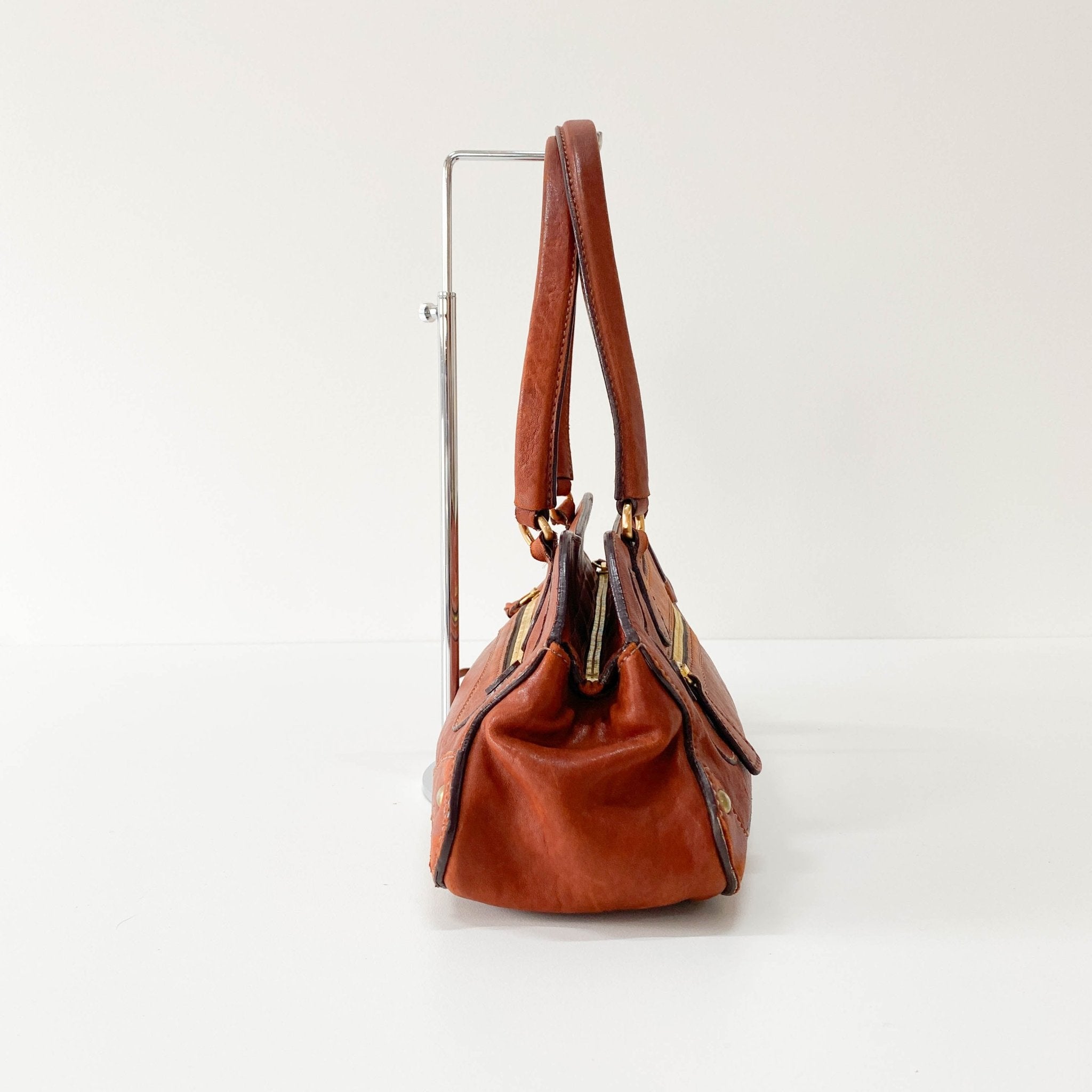 MIU MIU Miu Miu Leather Brown Shoulder Bag, in , Sold by HIVE PRELOVED - Shoulder Bags, ,