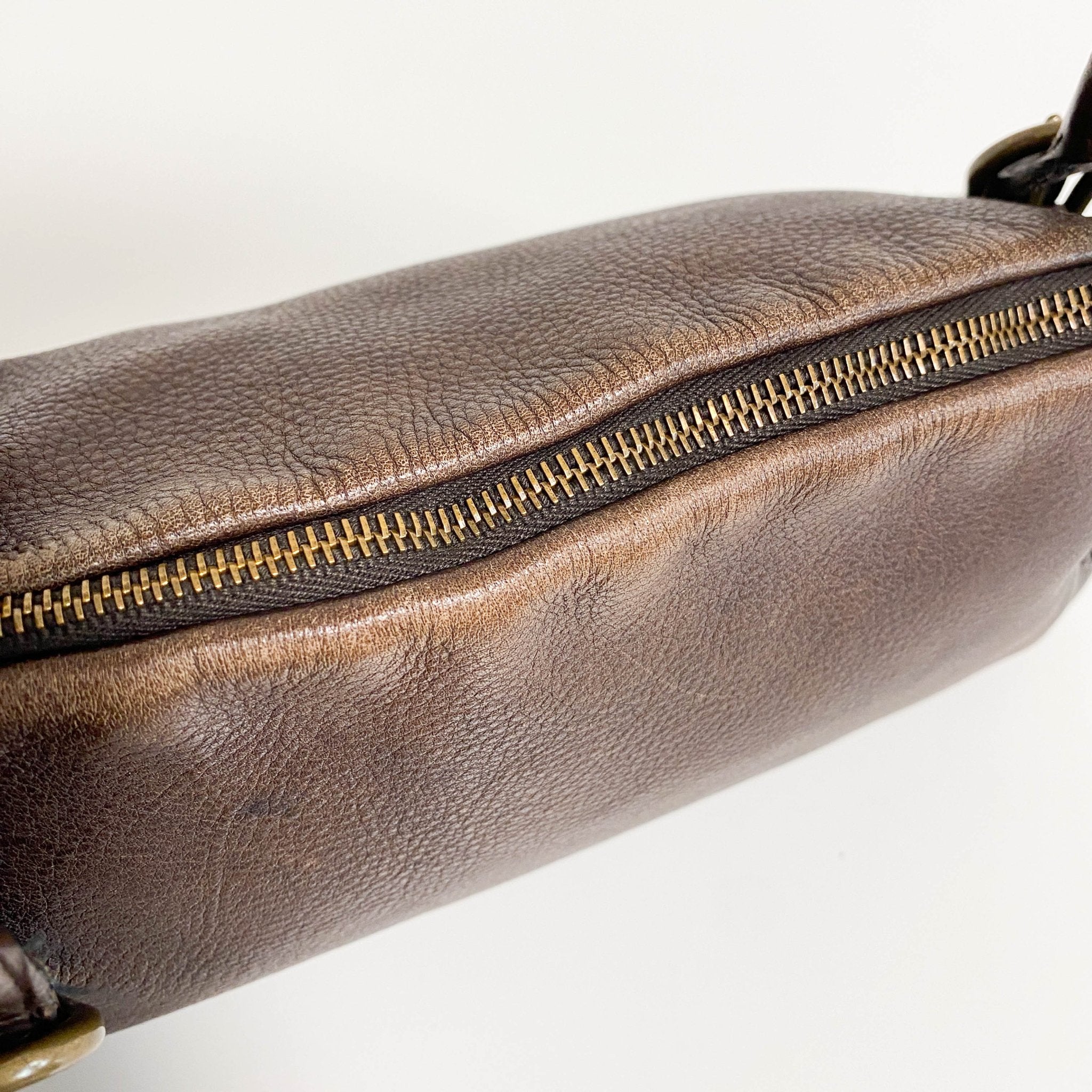 MIU MIU Miu Miu Vintage Brown Leather Shoulder Bag, in , Sold by HIVE PRELOVED - Shoulder Bags, ,