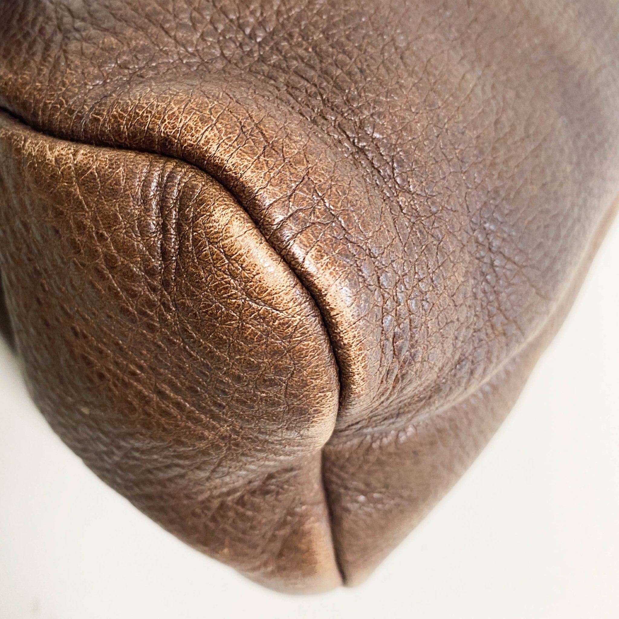 MIU MIU Miu Miu Vintage Brown Leather Shoulder Bag, in , Sold by HIVE PRELOVED - Shoulder Bags, ,