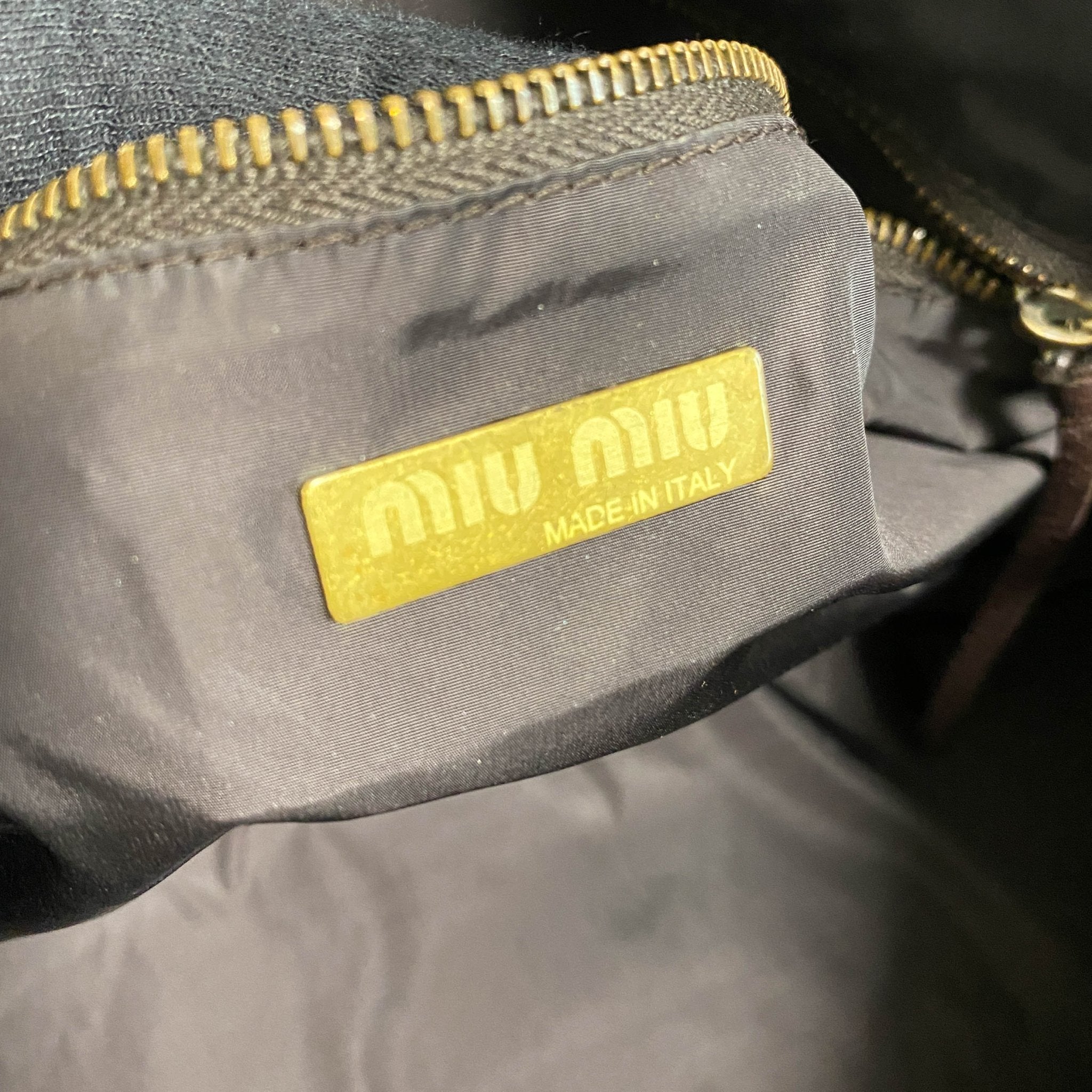 MIU MIU Miu Miu Vintage Brown Leather Shoulder Bag, in , Sold by HIVE PRELOVED - Shoulder Bags, ,