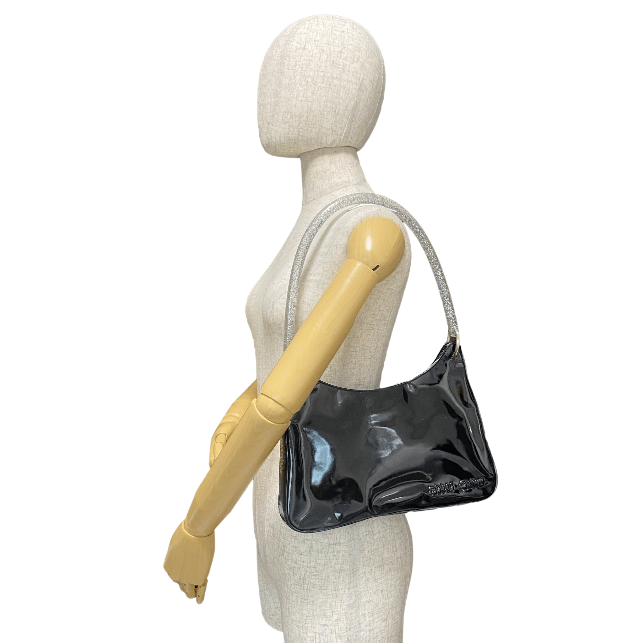 MIU MIU Miumiu Glitter Acrylic Handle Bag, in , Sold by HIVE PRELOVED - Handle Bags, ,