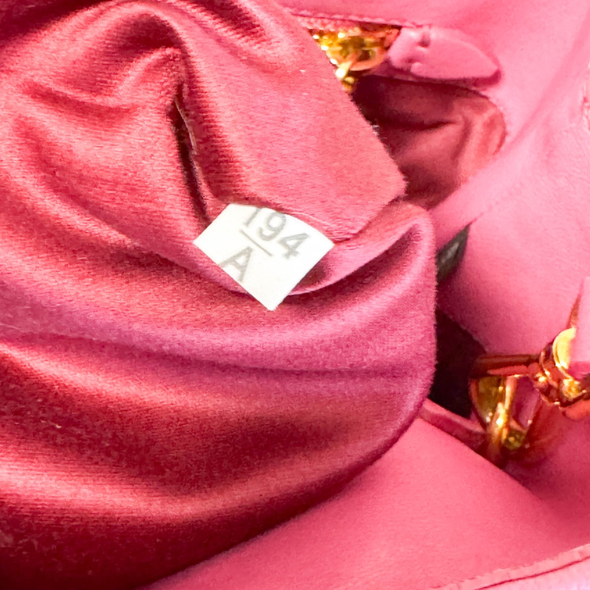 MIU MIU Nappa Matelassé Leather Top Handle Shoulder Bag Pink, in , Sold by HIVE PRELOVED - Handle Bags, ,