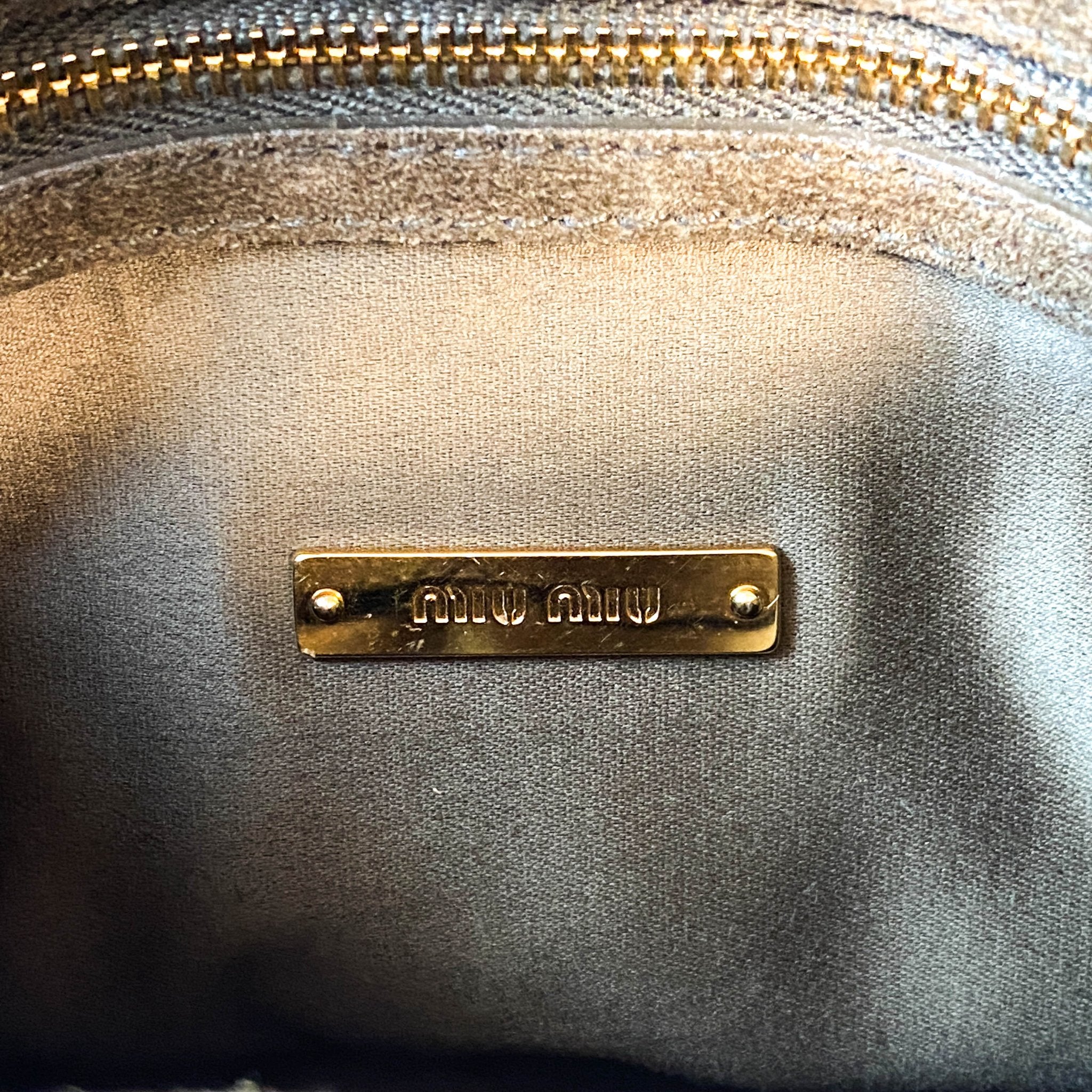 MIU MIU Navy Leather Top Handle With Crossbody Strap Bag, in , Sold by HIVE PRELOVED - Crossbody bags, Handle Bags,