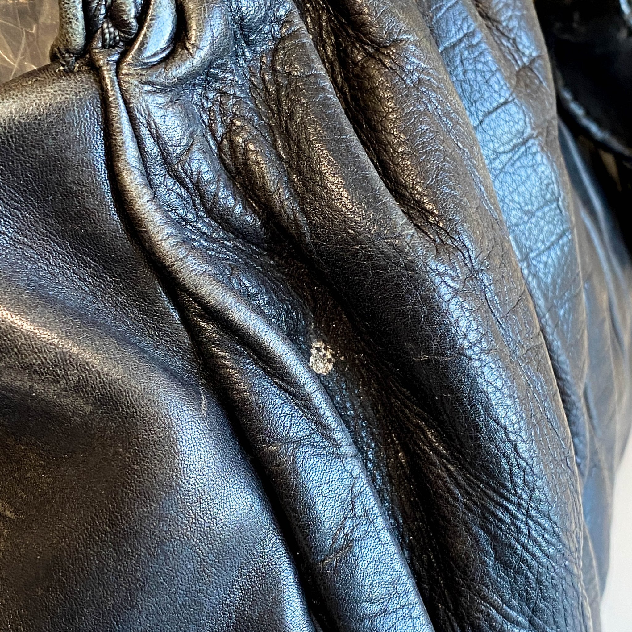 MIU MIU Pleated Leather Black Gold Hardware Handbag, in , Sold by HIVE PRELOVED - Handle Bags, Shoulder Bags,