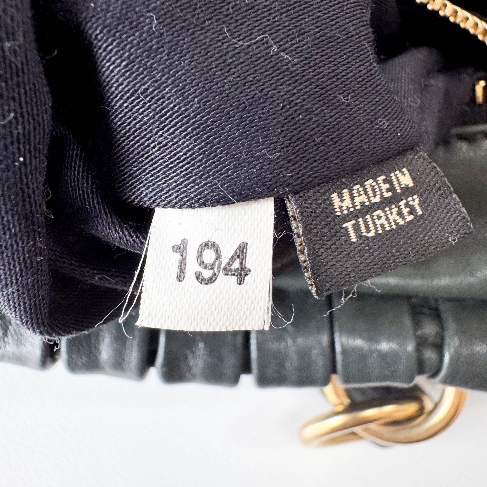 MIU MIU Pleated Leather Green Gold Hardware Handbag, in , Sold by HIVE PRELOVED - Shoulder Bags, ,