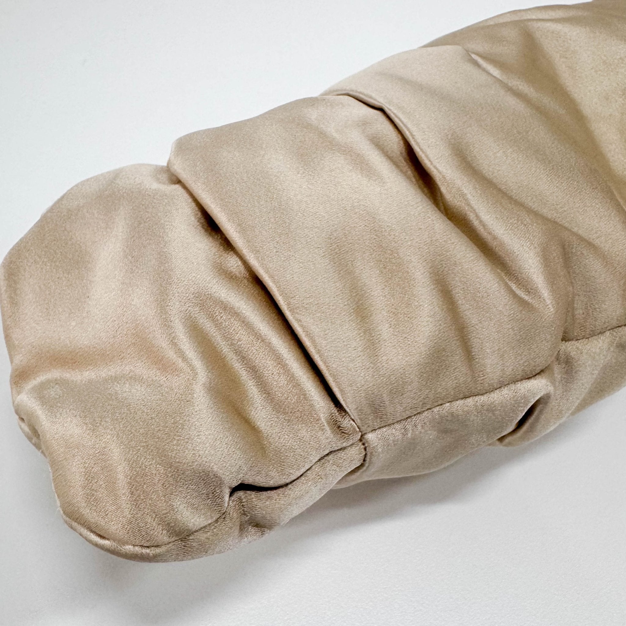 MIU MIU Silk Satin Beige Handle Bag, in , Sold by HIVE PRELOVED - Handle Bags, ,