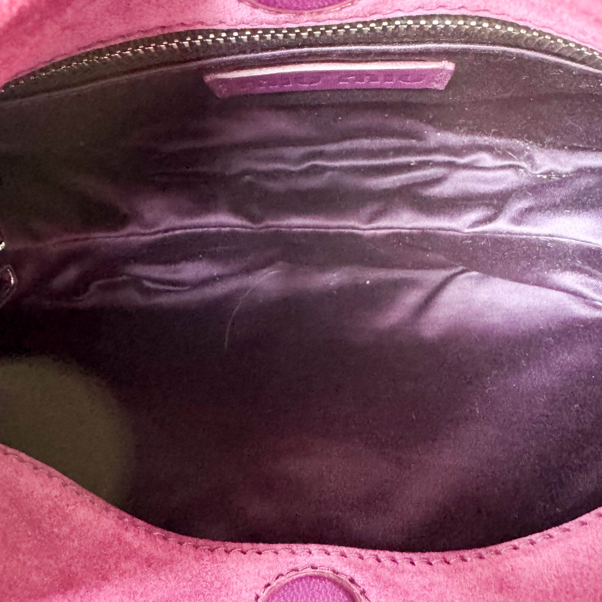 MIU MIU Suede Hobo Purple Shoulder Bag, in , Sold by HIVE PRELOVED - Shoulder Bags, ,