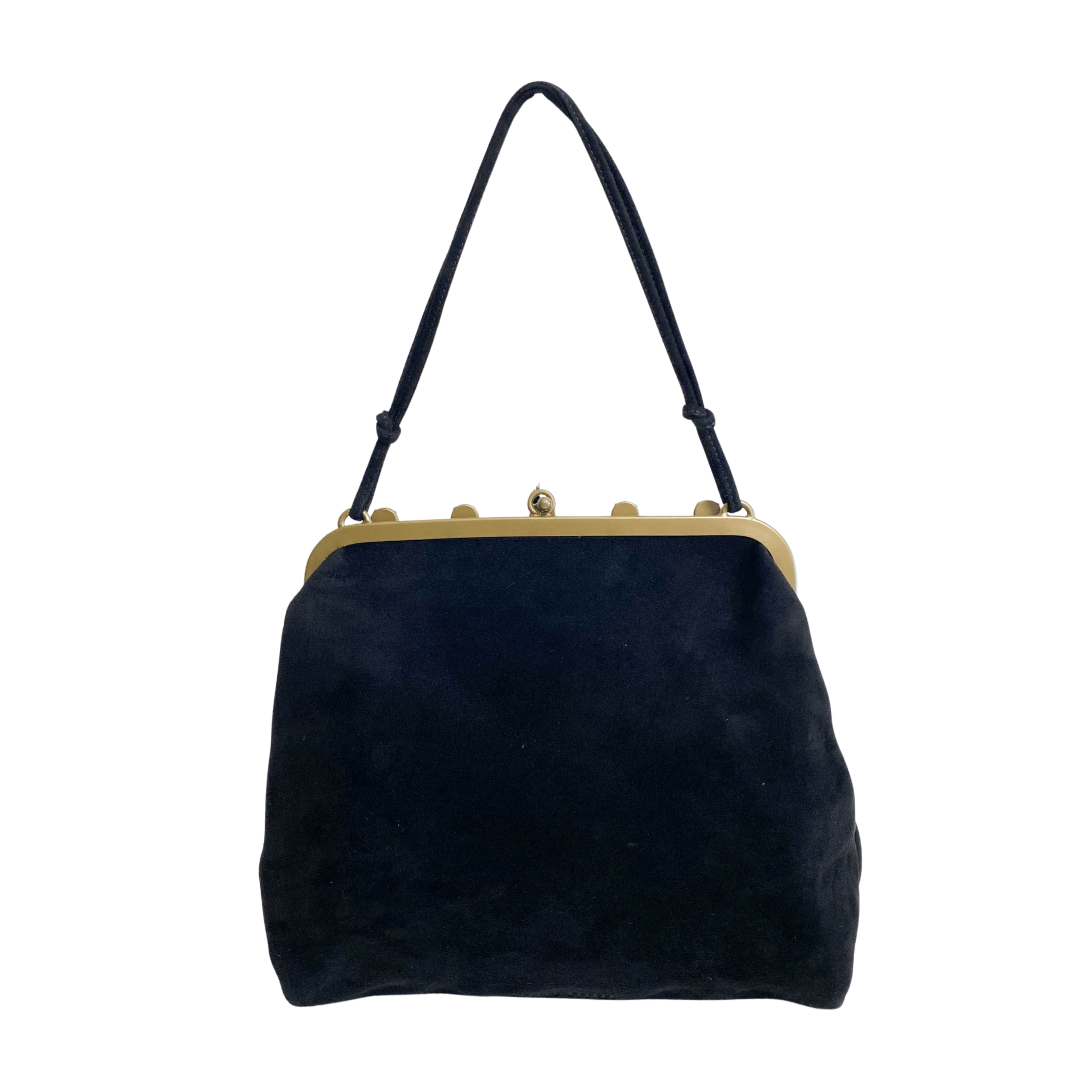 MIU MIU Velvet Black Rhinestone Frame Handbag, in , Sold by HIVE PRELOVED - Handle Bags, ,