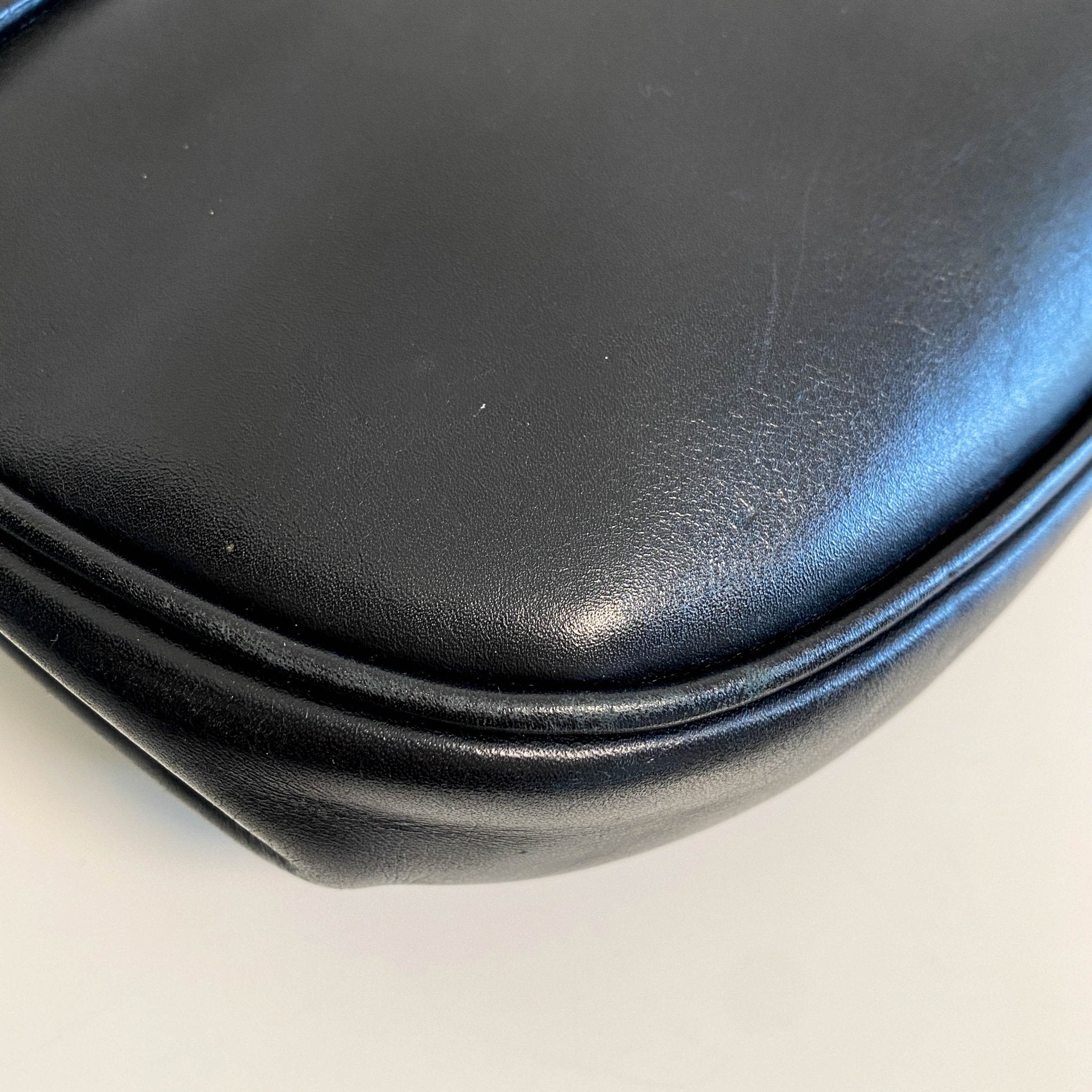 MIU MIU Vintage Archive Black Leather Chain Shoulder Bag, in , Sold by HIVE PRELOVED - Shoulder Bags, ,