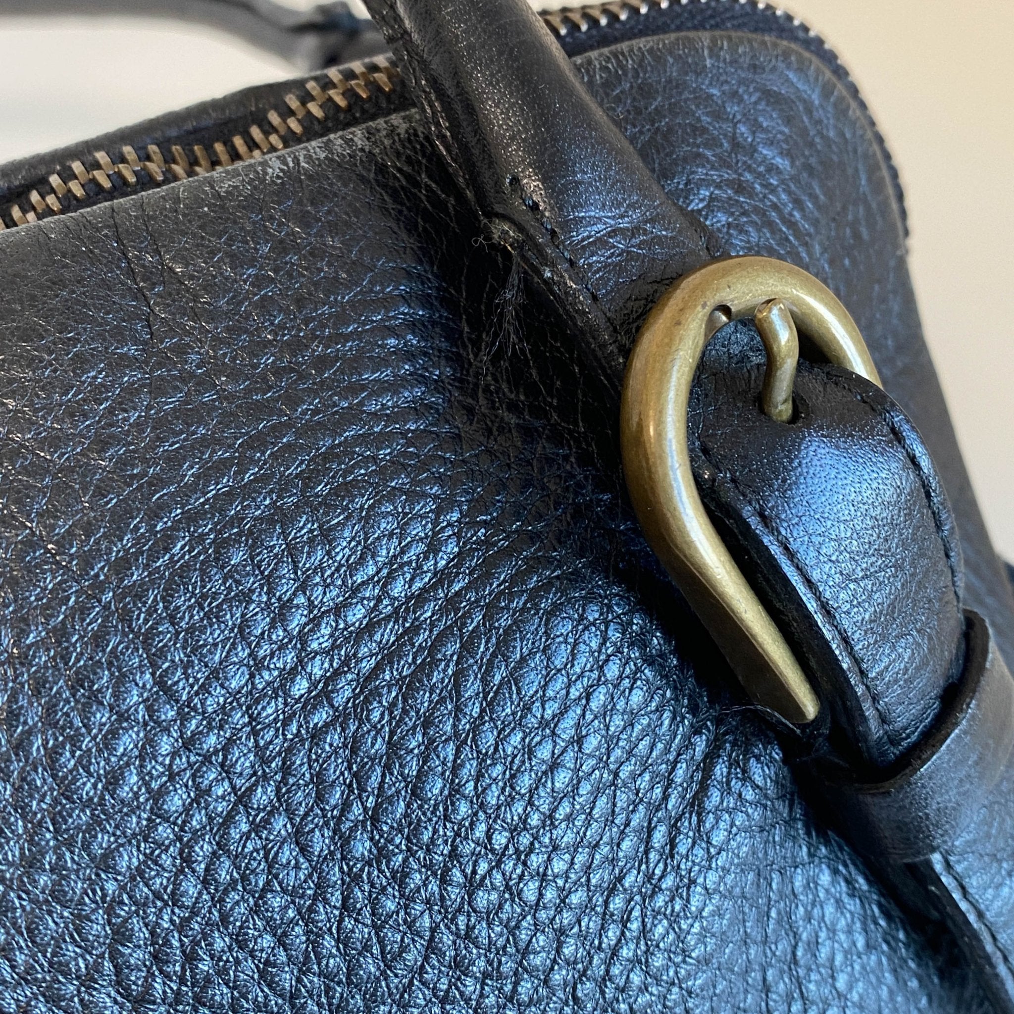 MIU MIU Vintage Black Leather Shoulder Bag, in , Sold by HIVE PRELOVED - Shoulder Bags, ,