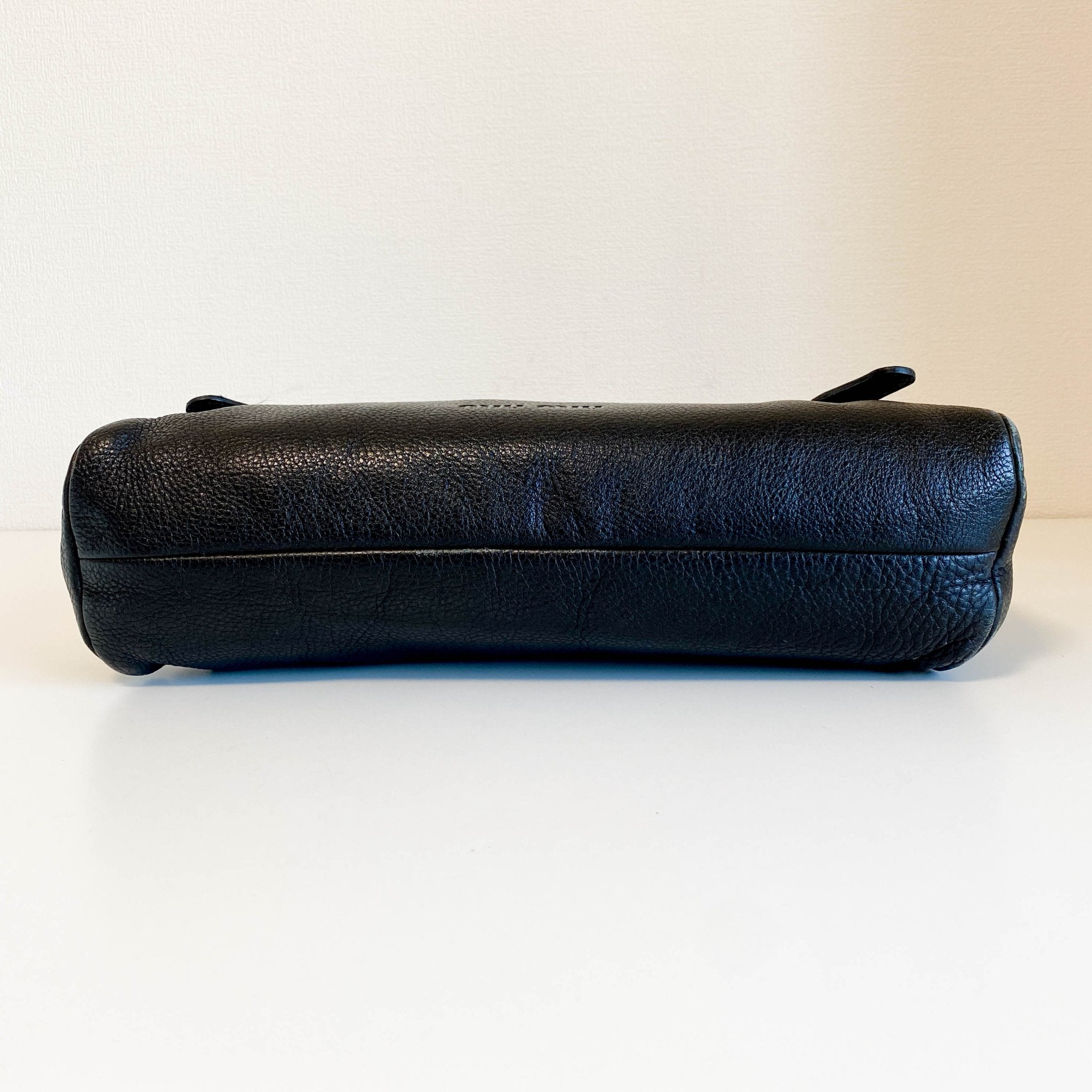 MIU MIU Vintage Black Leather Shoulder Bag, in , Sold by HIVE PRELOVED - Shoulder Bags, ,