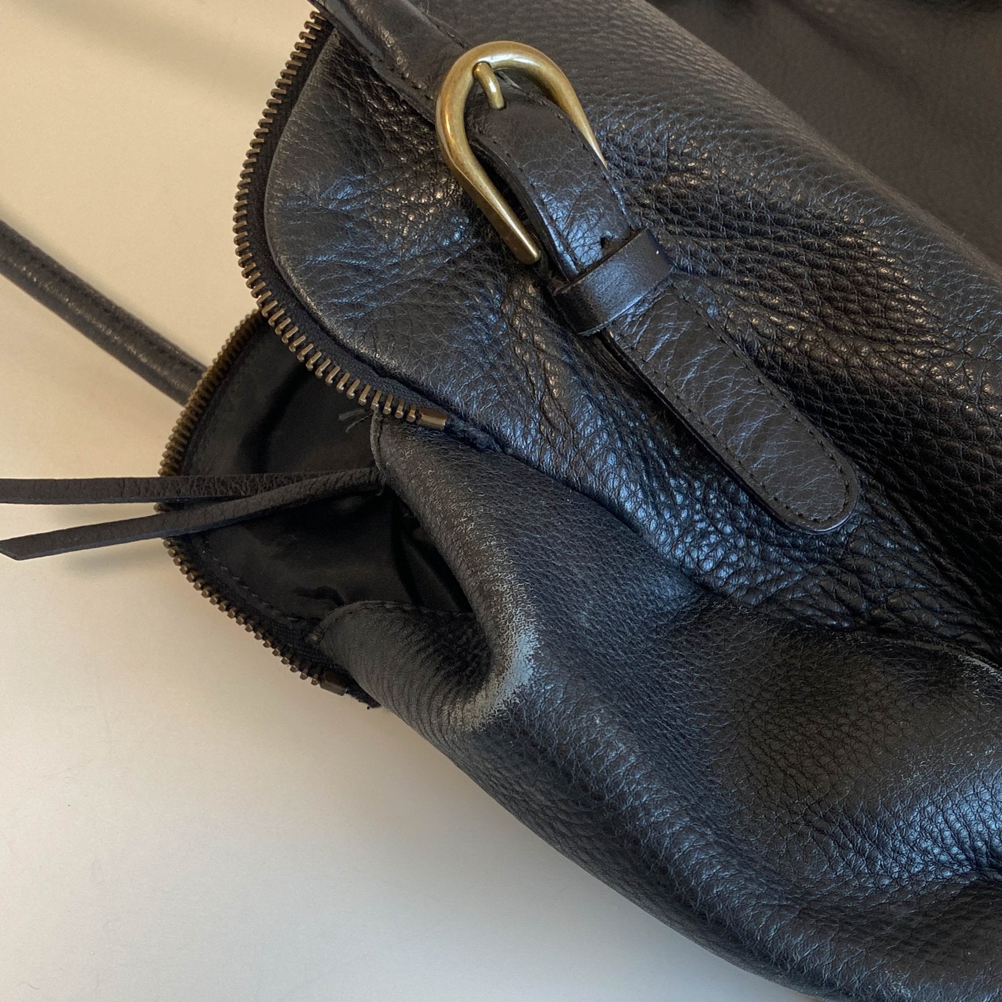 MIU MIU Vintage Black Leather Shoulder Bag, in , Sold by HIVE PRELOVED - Shoulder Bags, ,