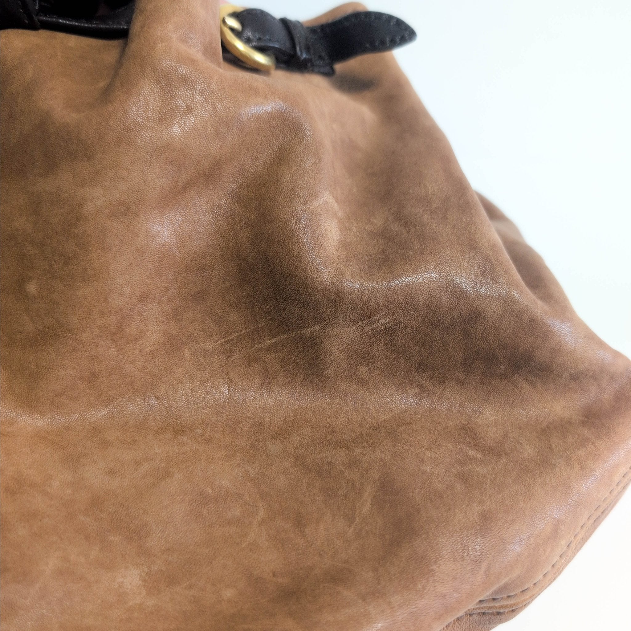MIU MIU Vintage Brown Leather Leopard Pony Hair Hobo Shoulder Bag, in , Sold by HIVE PRELOVED - Shoulder Bags, ,