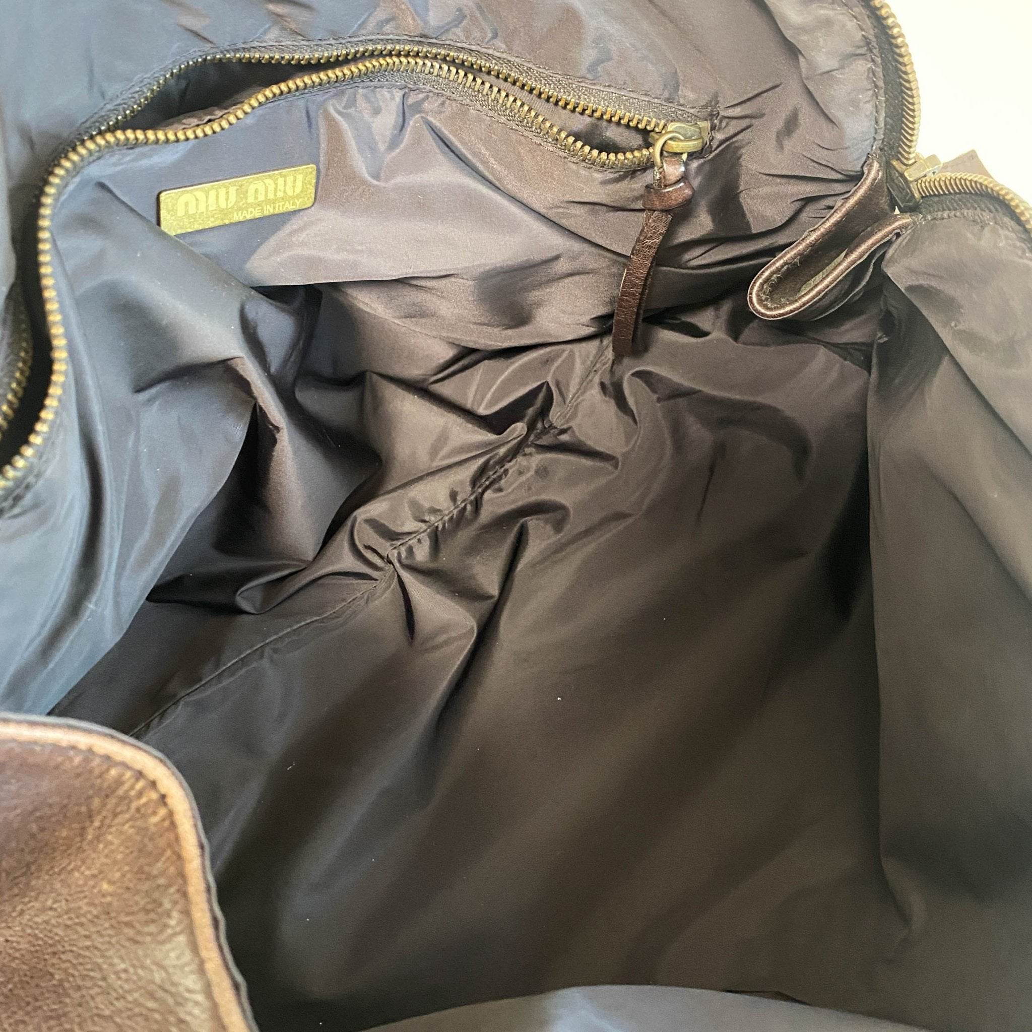 MIU MIU Vintage Brown Shoulder Bag, in , Sold by HIVE PRELOVED - Shoulder Bags, ,