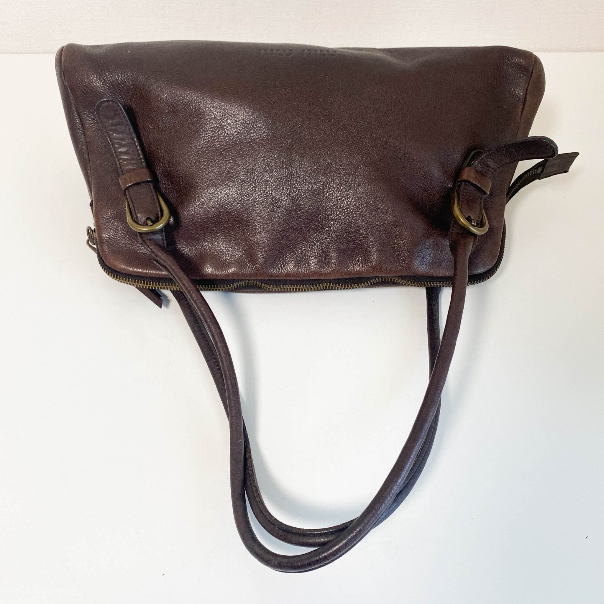 MIU MIU Vintage Brown Shoulder Bag, in , Sold by HIVE PRELOVED - Shoulder Bags, ,