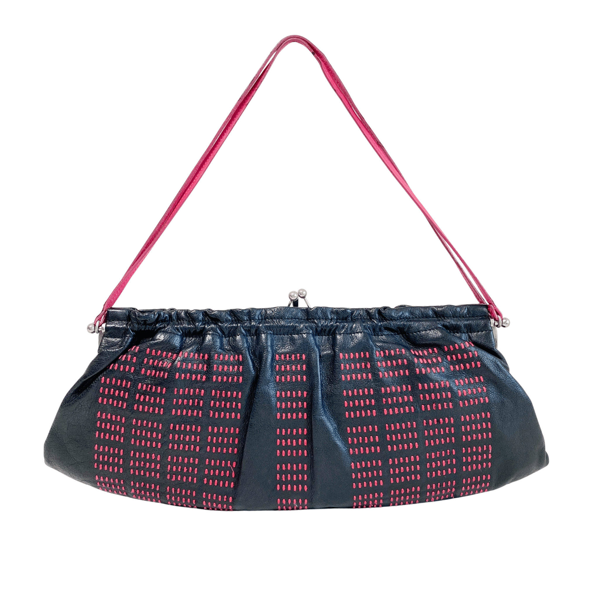 MIU MIU Vintage Clasp Leather Shoulder Bag, in , Sold by HIVE PRELOVED - Shoulder Bags, ,