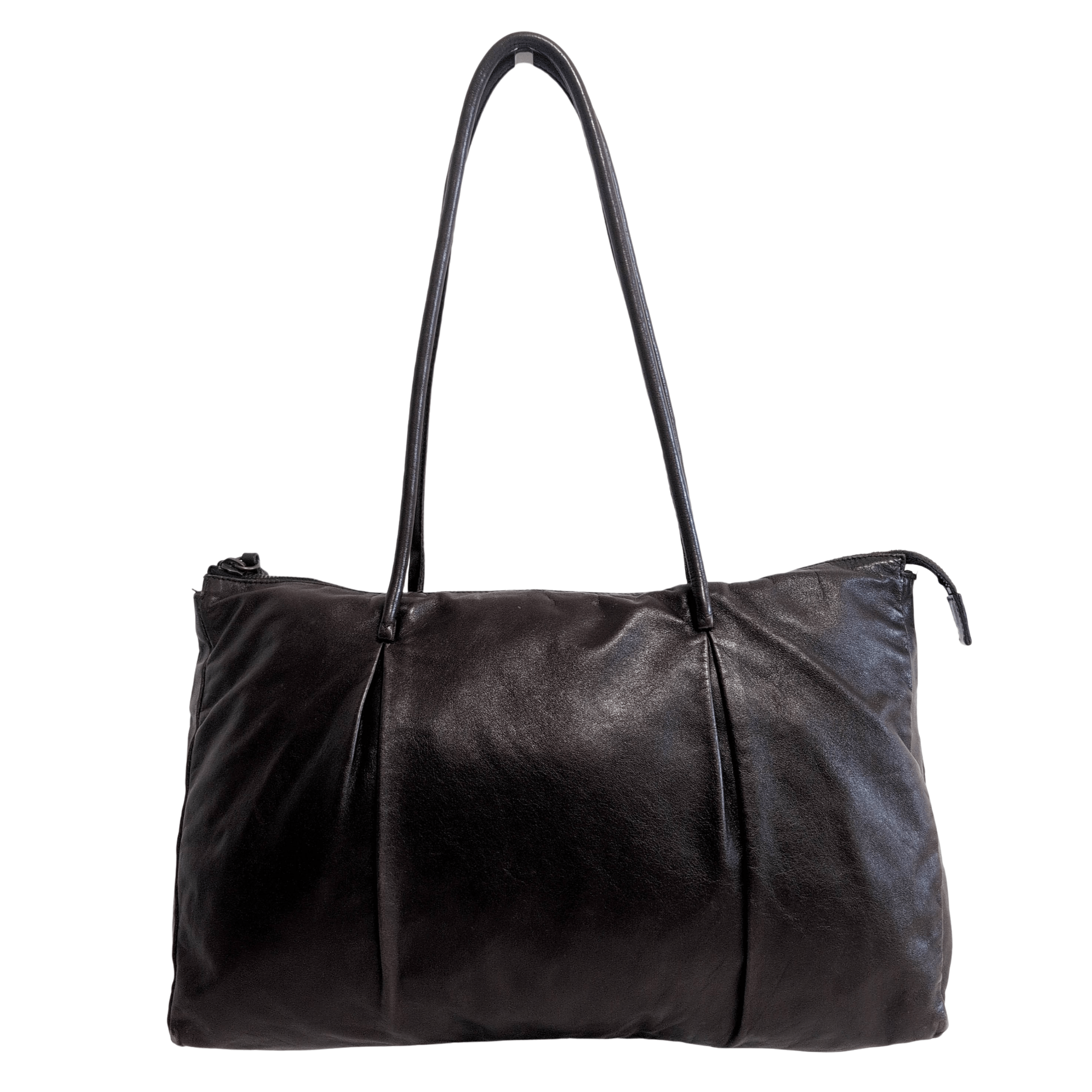 MIU MIU Vintage Dark Brown Leather Shoulder Bag, in , Sold by HIVE PRELOVED - Shoulder Bags, ,