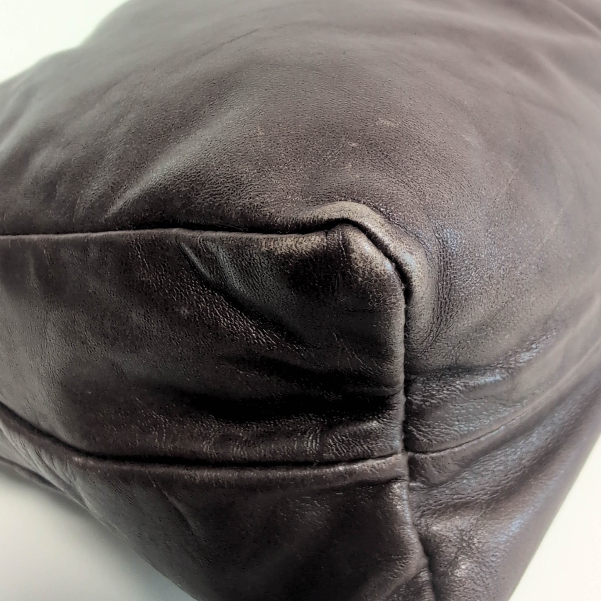 MIU MIU Vintage Dark Brown Leather Shoulder Bag, in , Sold by HIVE PRELOVED - Shoulder Bags, ,