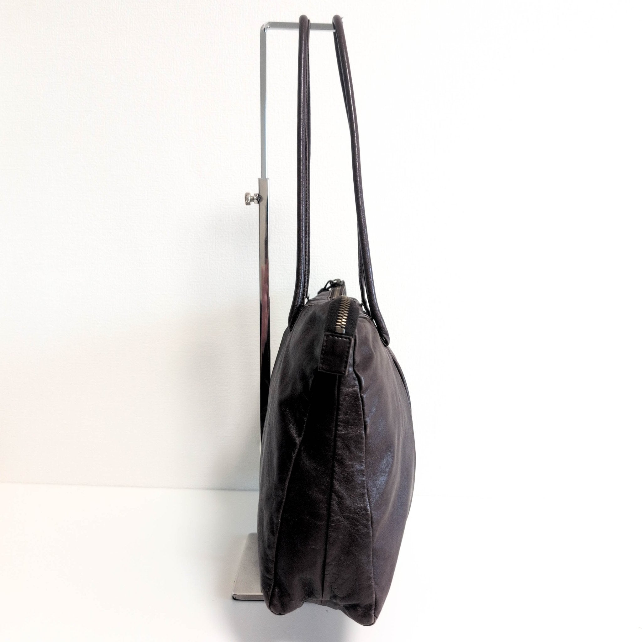 MIU MIU Vintage Dark Brown Leather Shoulder Bag, in , Sold by HIVE PRELOVED - Shoulder Bags, ,