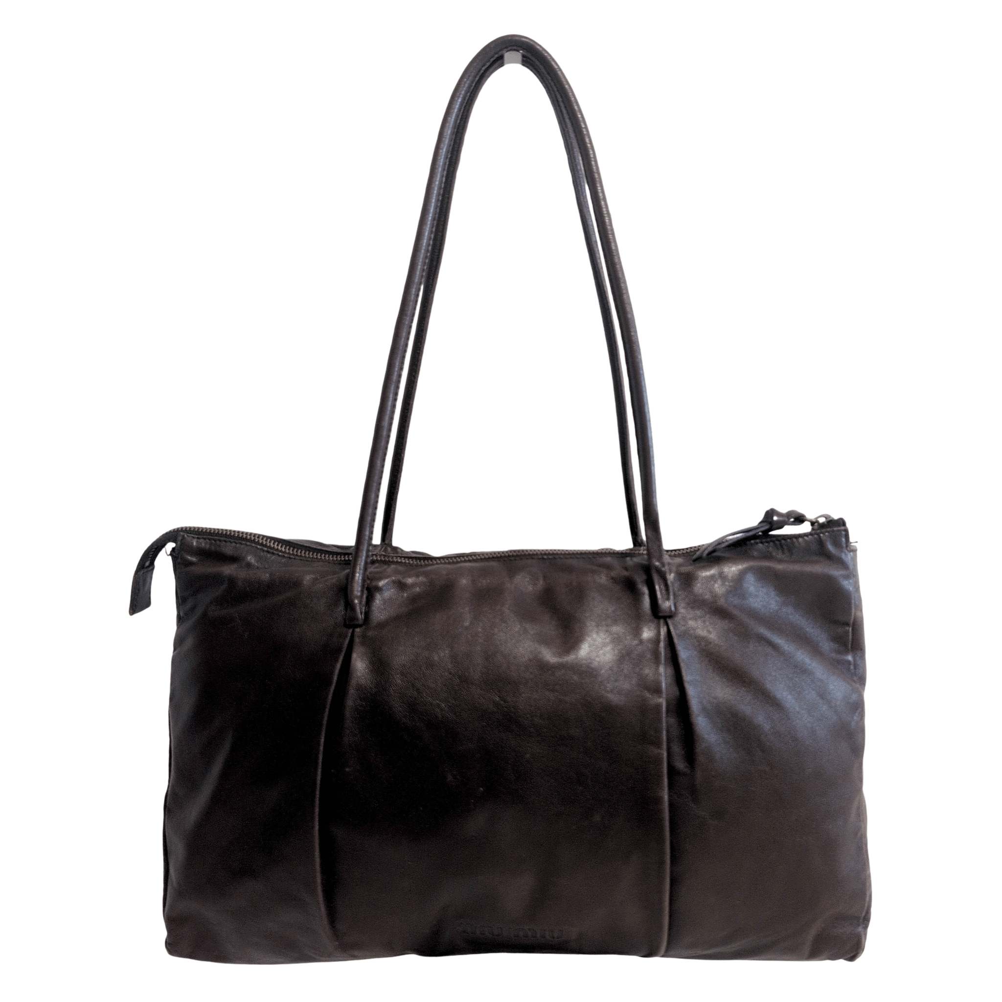 MIU MIU Vintage Dark Brown Leather Shoulder Bag, in , Sold by HIVE PRELOVED - Shoulder Bags, ,