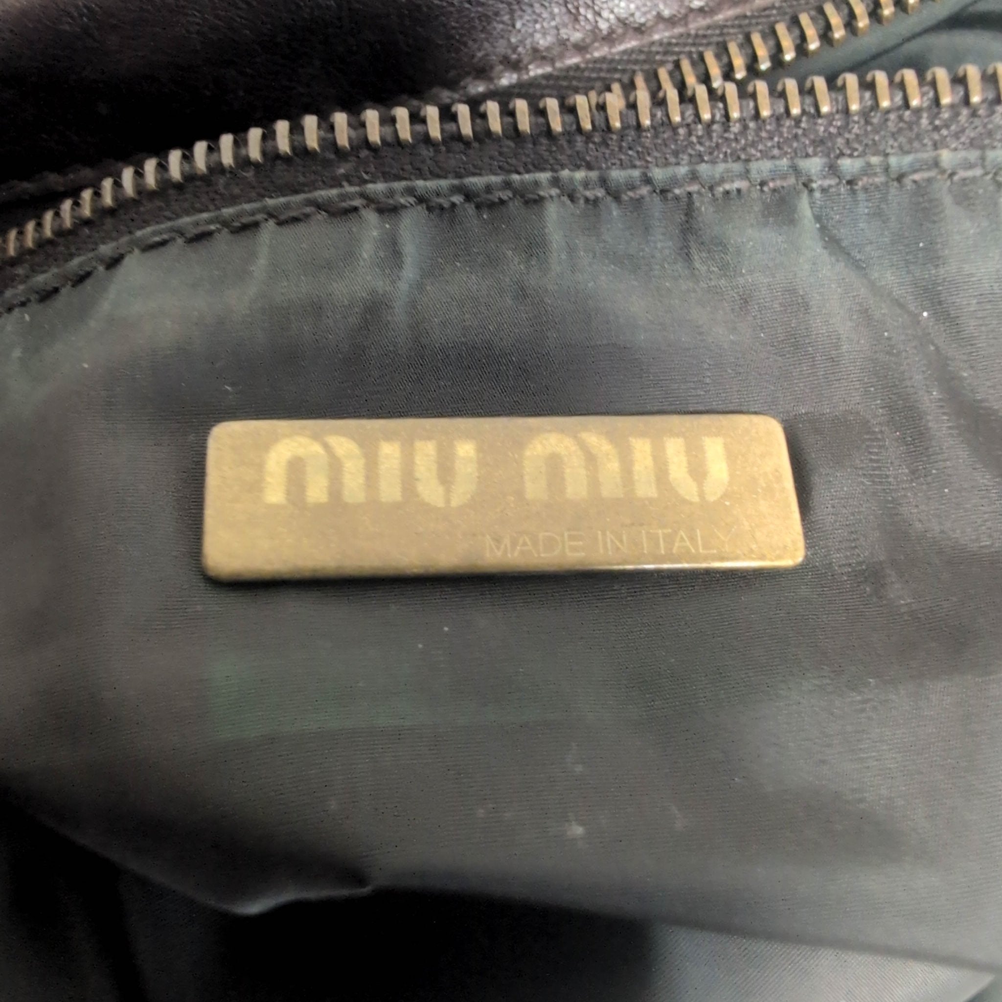 MIU MIU Vintage Dark Brown Leather Shoulder Bag, in , Sold by HIVE PRELOVED - Shoulder Bags, ,