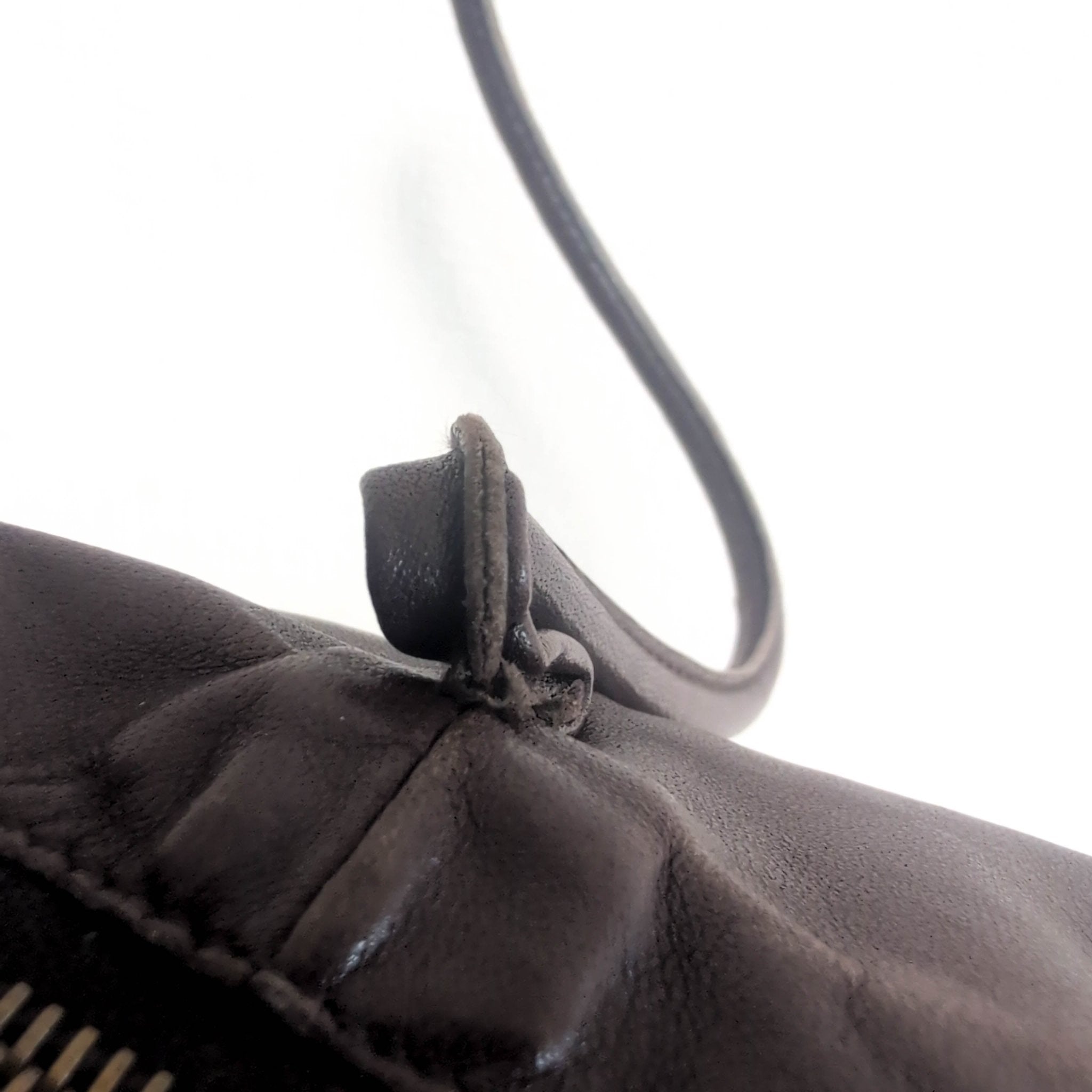 MIU MIU Vintage Dark Brown Leather Shoulder Bag, in , Sold by HIVE PRELOVED - Shoulder Bags, ,