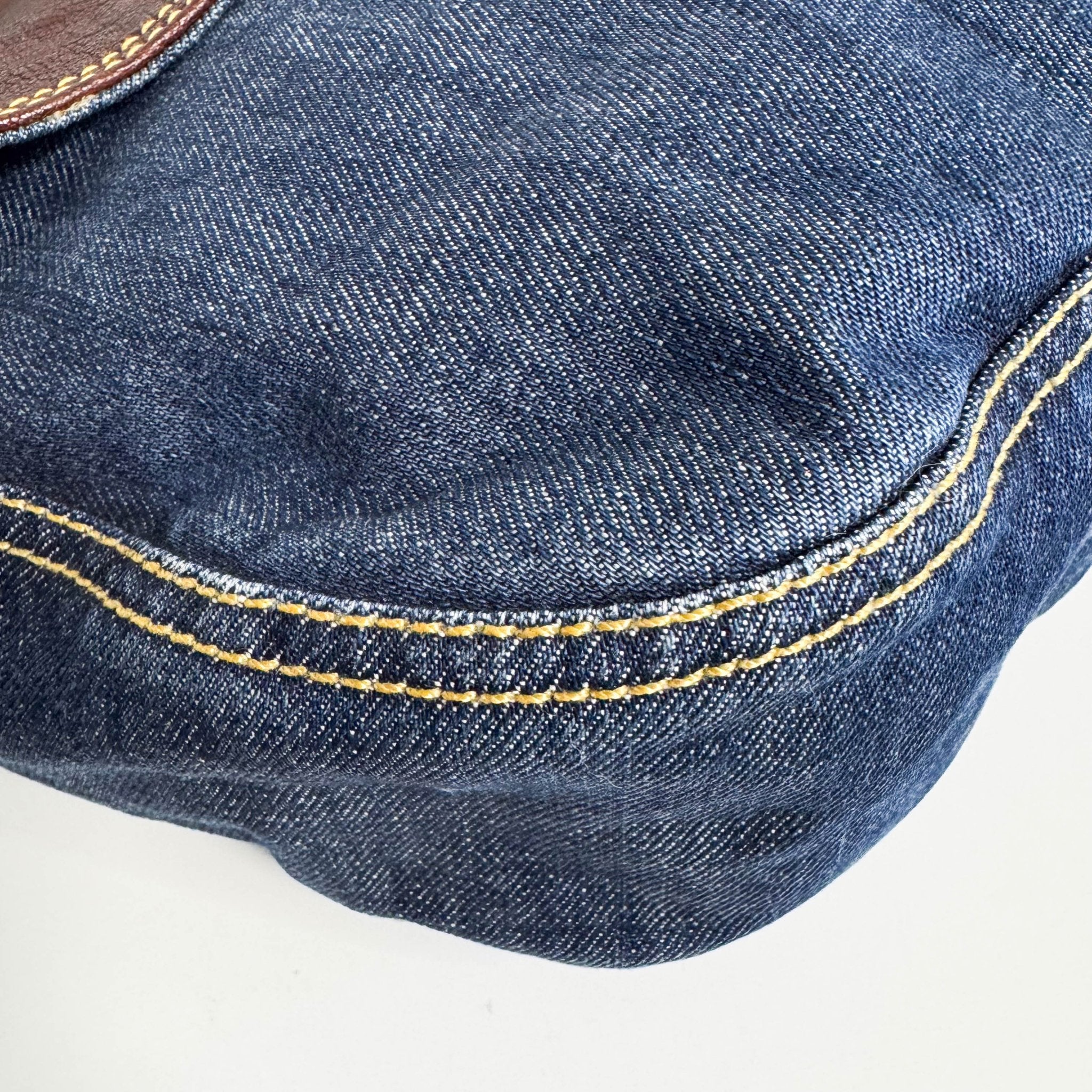 MIU MIU Vintage Denim Satchel Messenger Bag, in , Sold by HIVE PRELOVED - Shoulder Bags, ,