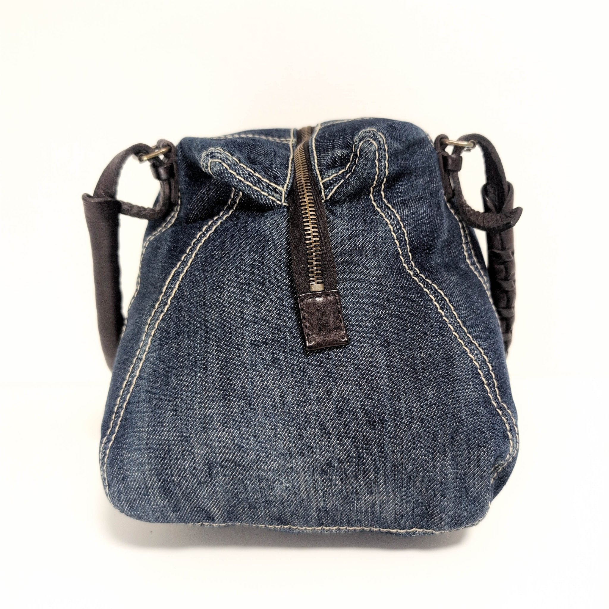 MIU MIU Vintage Denim Top Handle Bag, in , Sold by HIVE PRELOVED - Shoulder Bags, ,