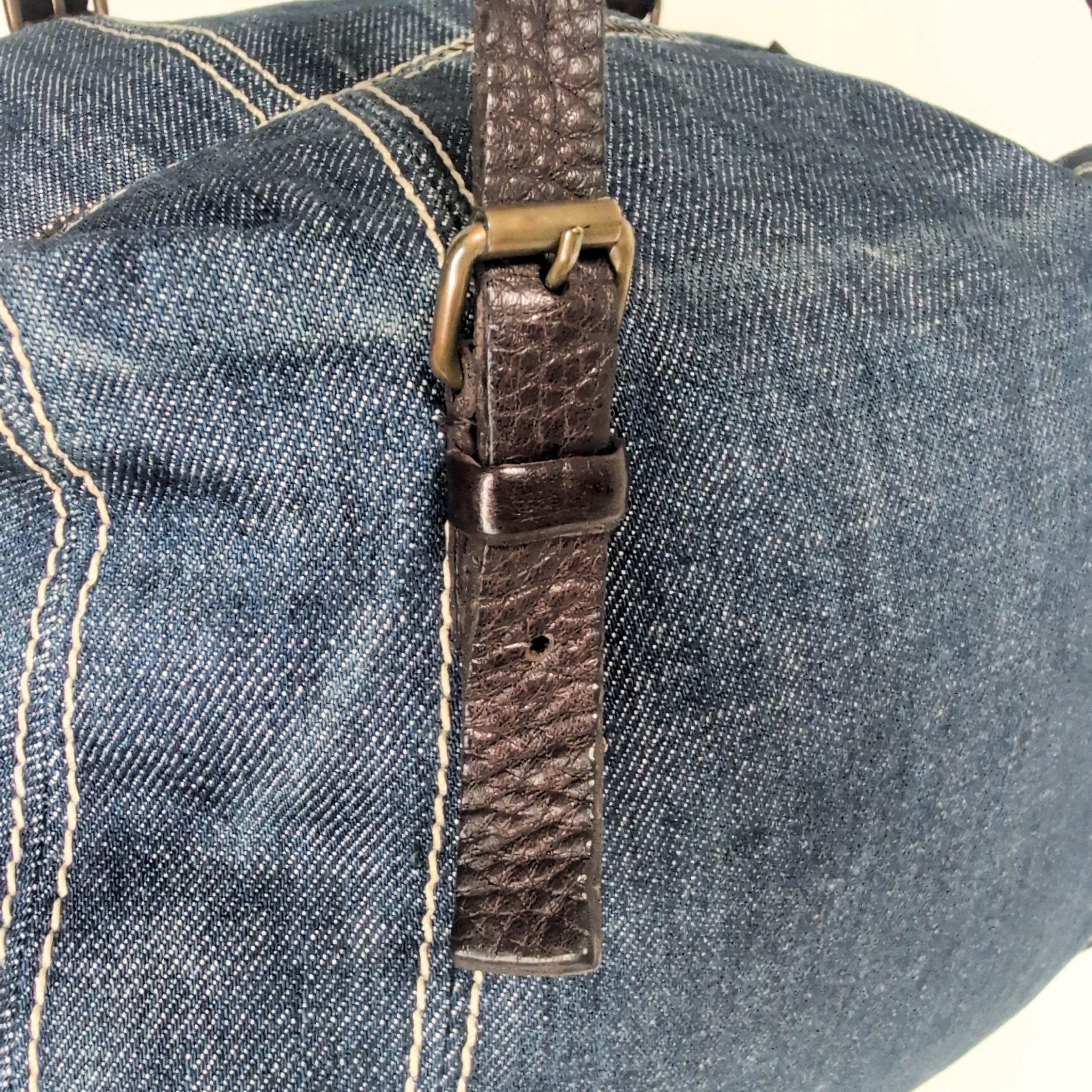 MIU MIU Vintage Denim Top Handle Bag, in , Sold by HIVE PRELOVED - Shoulder Bags, ,