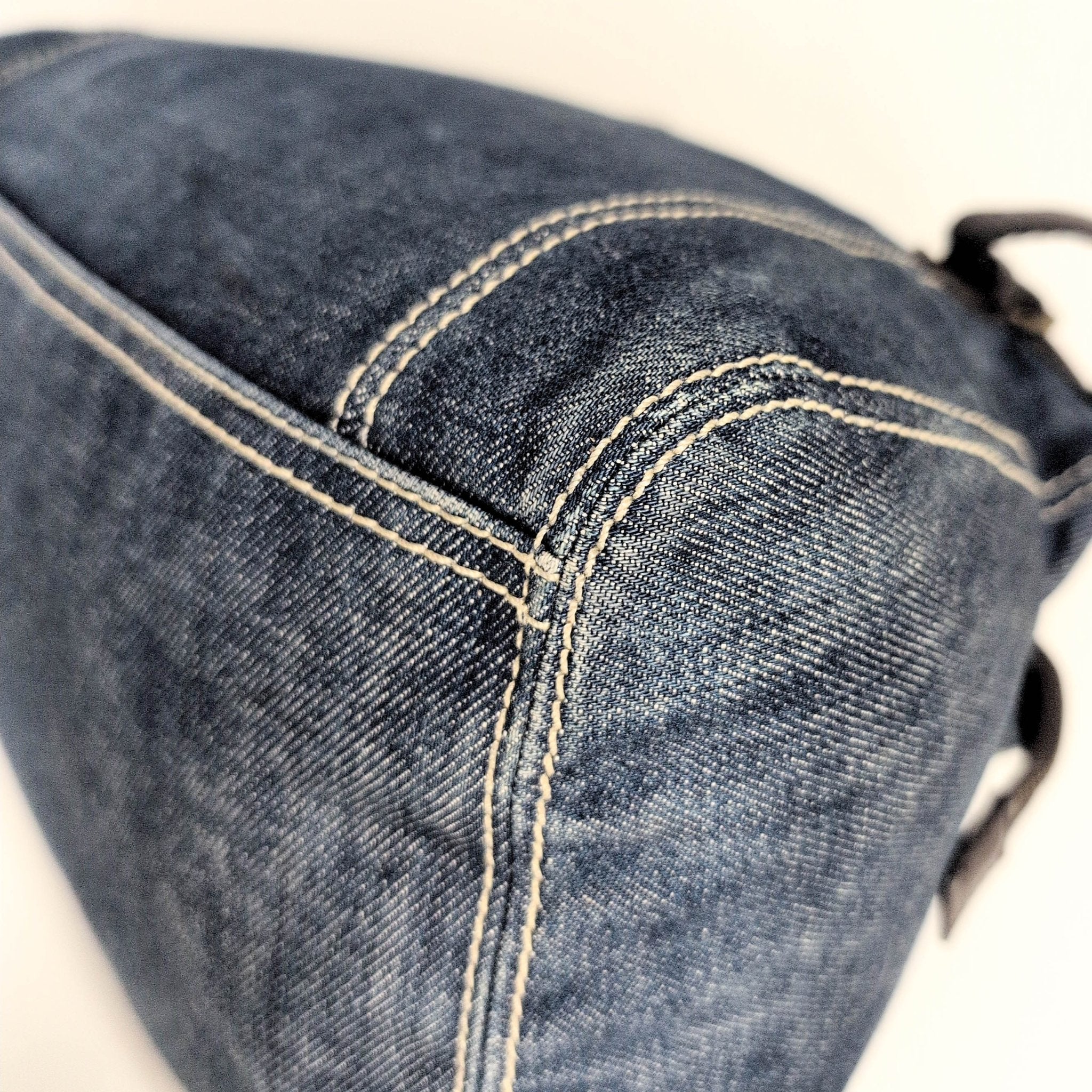 MIU MIU Vintage Denim Top Handle Bag, in , Sold by HIVE PRELOVED - Shoulder Bags, ,