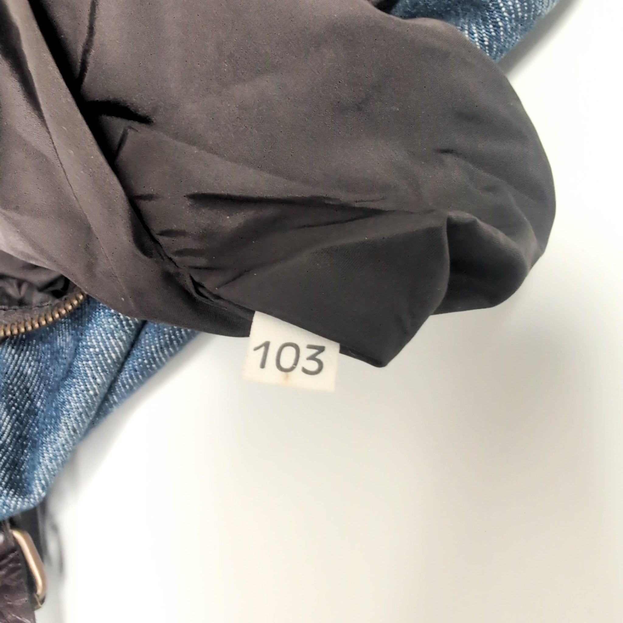 MIU MIU Vintage Denim Top Handle Bag, in , Sold by HIVE PRELOVED - Shoulder Bags, ,