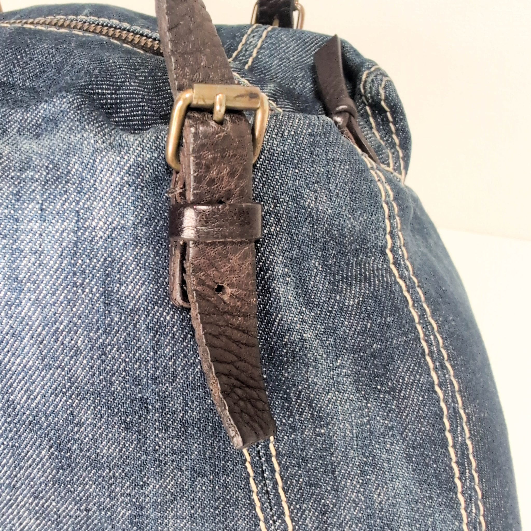 MIU MIU Vintage Denim Top Handle Bag, in , Sold by HIVE PRELOVED - Shoulder Bags, ,