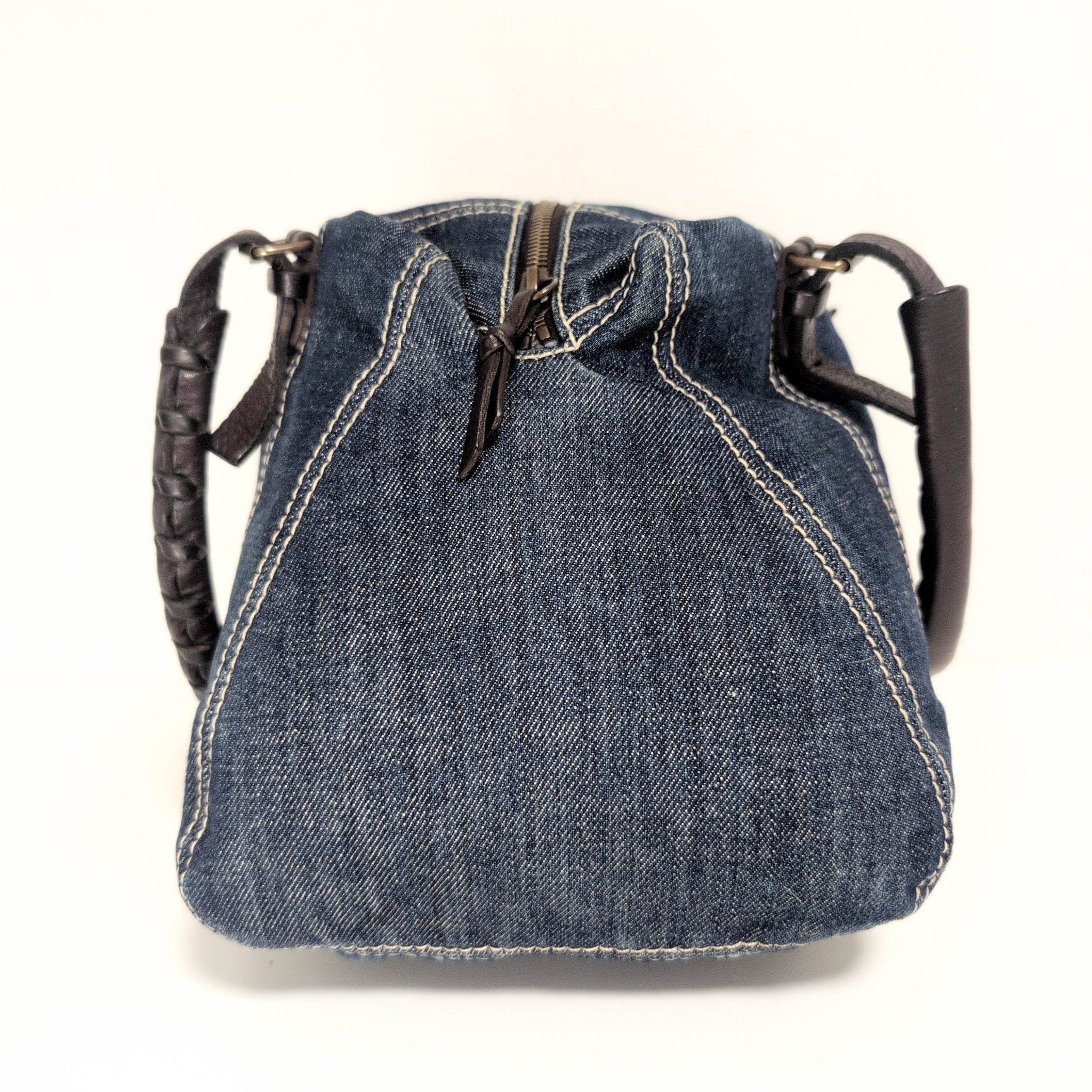 MIU MIU Vintage Denim Top Handle Bag, in , Sold by HIVE PRELOVED - Shoulder Bags, ,