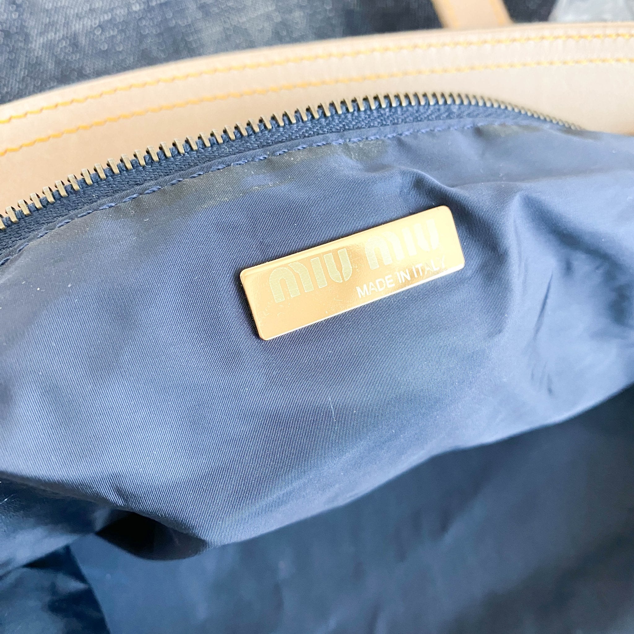 MIU MIU Vintage Denim Tote, in , Sold by HIVE PRELOVED - Totes, ,