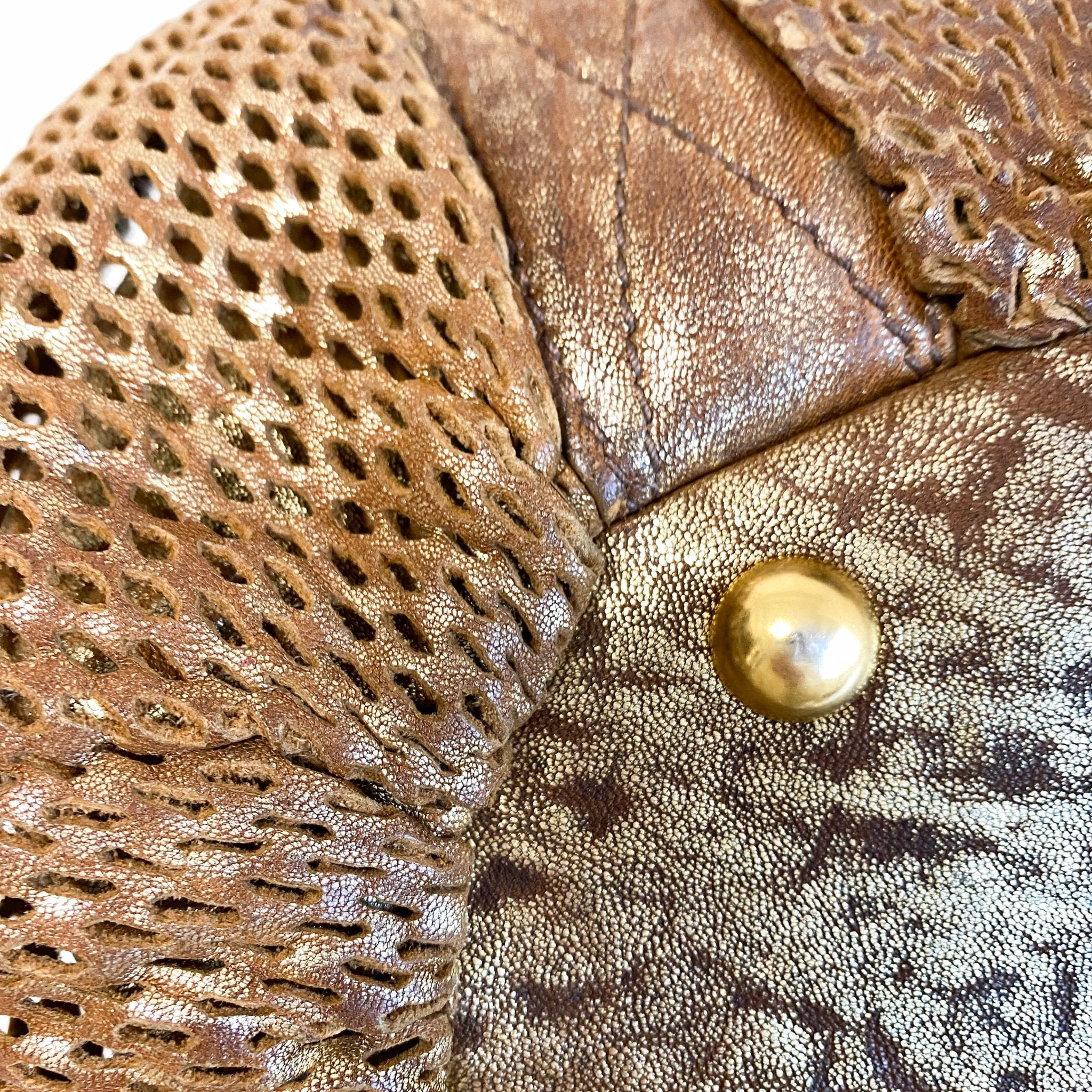 MIU MIU Vintage Gold Leather Shoulder Bag, in , Sold by HIVE PRELOVED - Shoulder Bags, ,