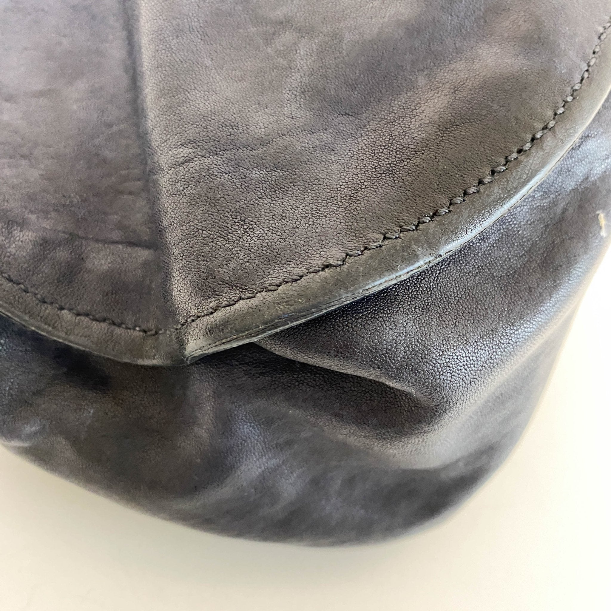 MIU MIU Vintage Navy Leather Handbag, in , Sold by HIVE PRELOVED - Handle Bags, ,