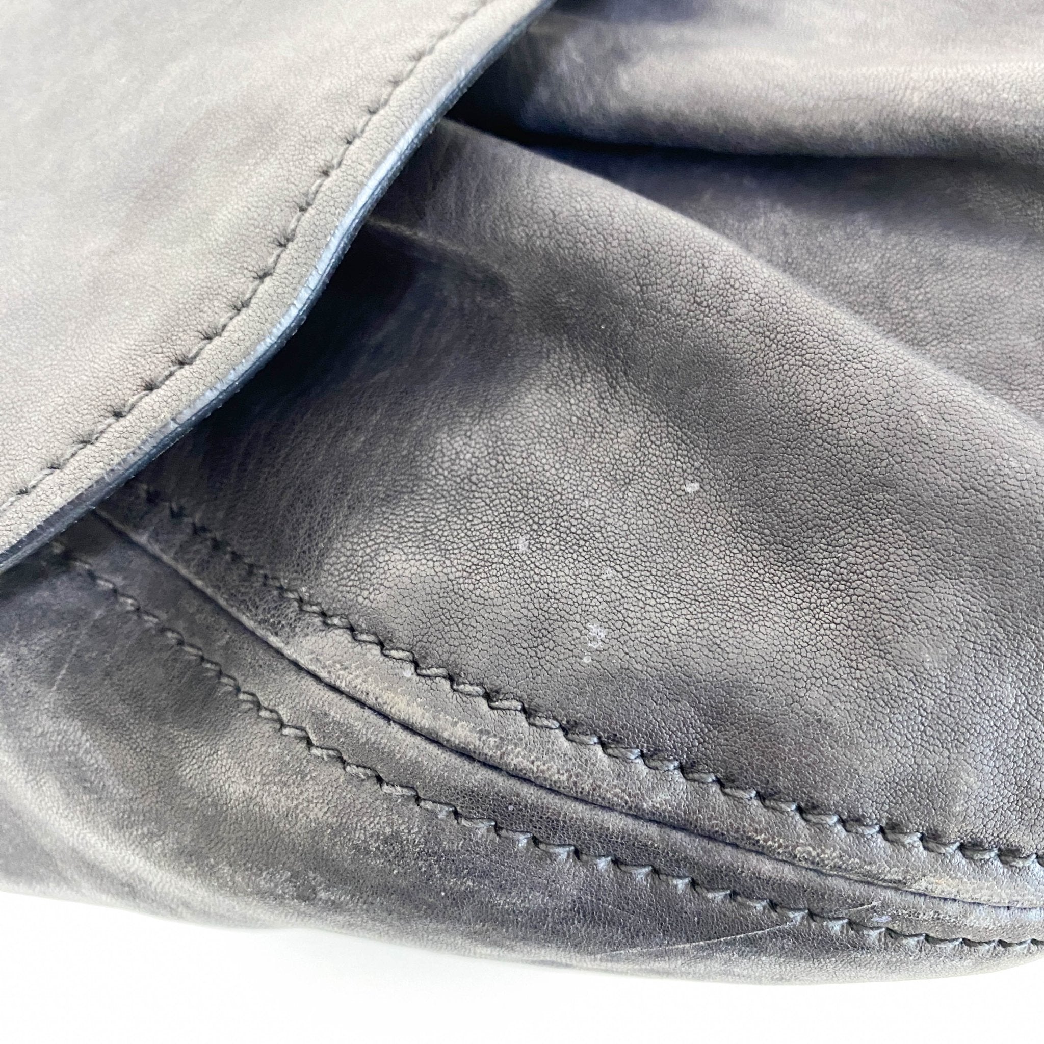 MIU MIU Vintage Navy Leather Handbag, in , Sold by HIVE PRELOVED - Handle Bags, ,