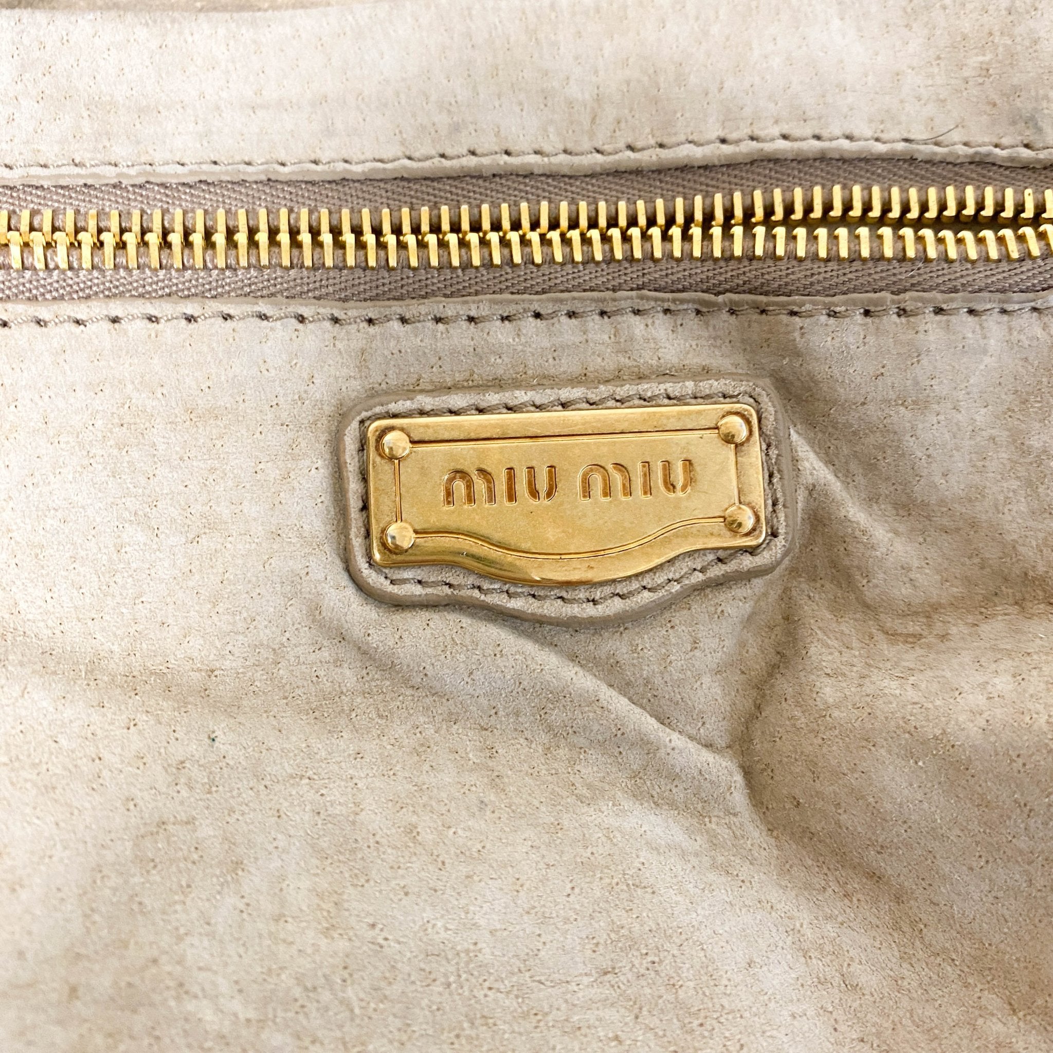 MIU MIU Vintage Navy Leather Handbag, in , Sold by HIVE PRELOVED - Handle Bags, ,