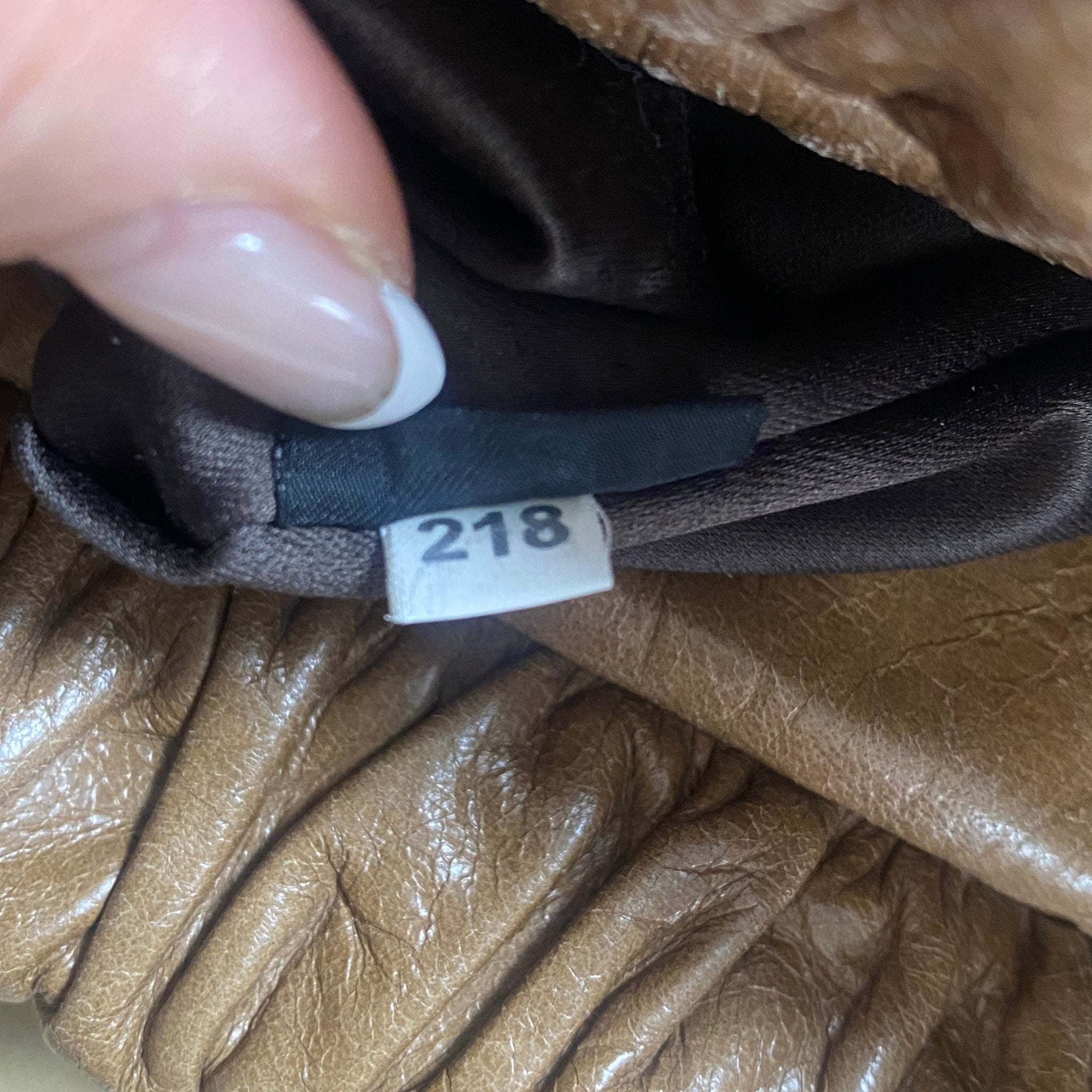 MIU MIU Vitello Bauletto Brown Leather Handbag, in , Sold by HIVE PRELOVED - Crossbody bags, Handle Bags,