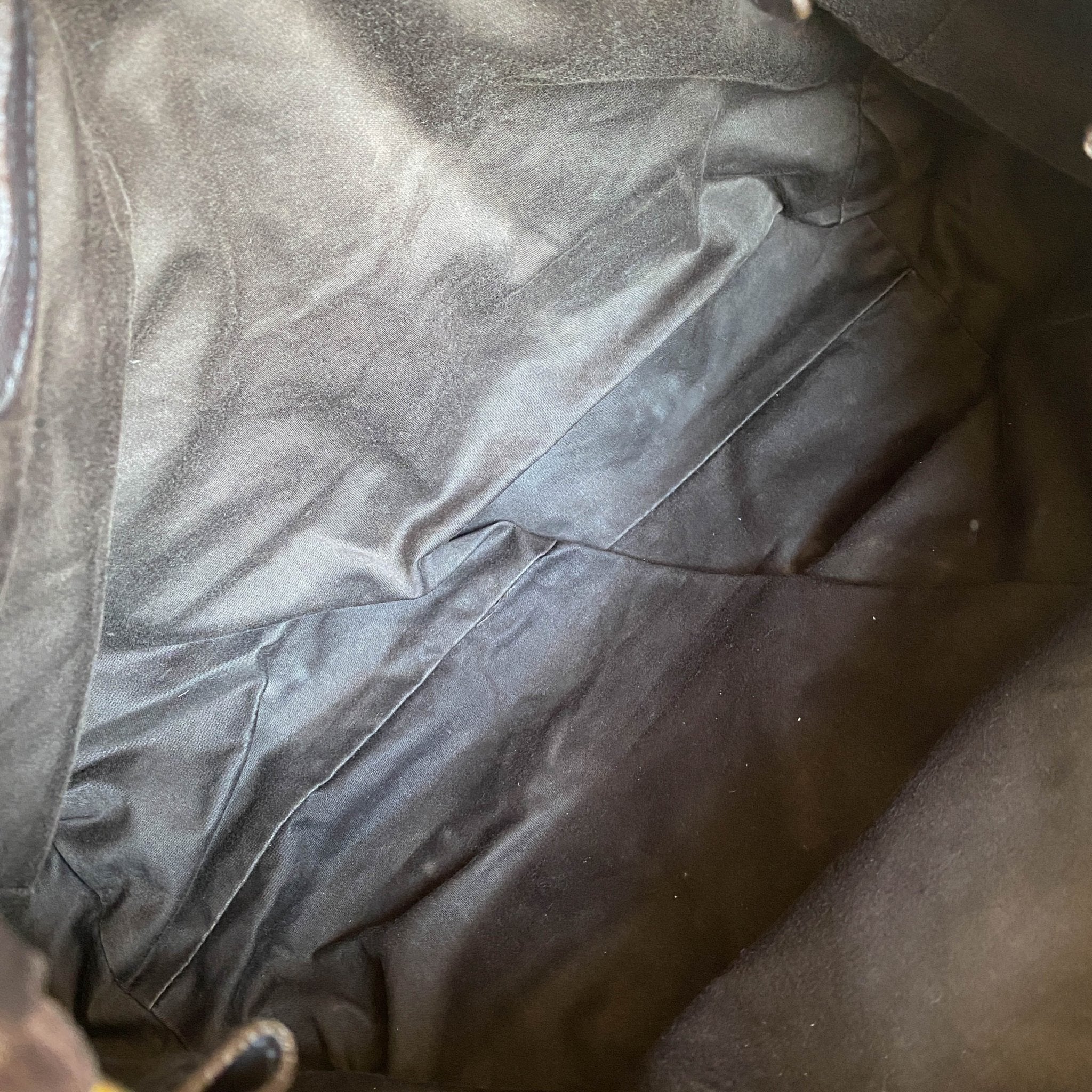 MIU MIU Vitello Bauletto Dark Brown Leather Handle Bag, in , Sold by HIVE PRELOVED - Handle Bags, Shoulder Bags,