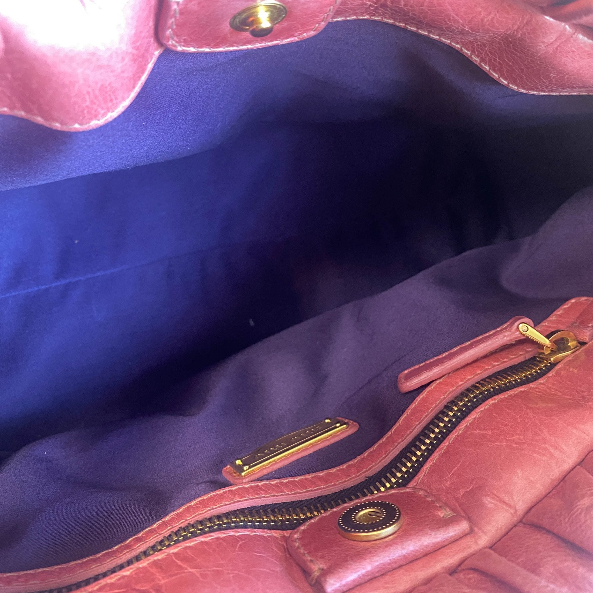 MIU MIU Vitello Pink Leather Hand Bag, in , Sold by HIVE PRELOVED - Shoulder Bags, ,