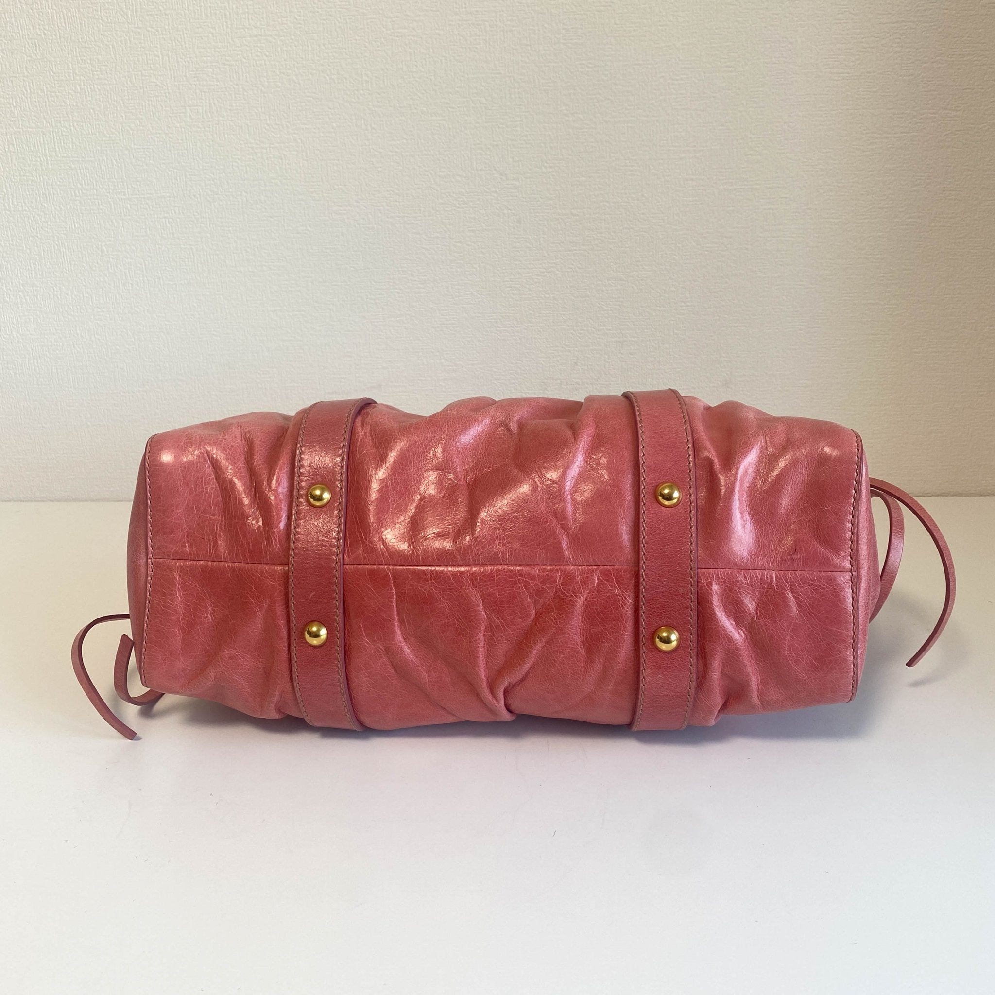 MIU MIU Vitello Pink Leather Hand Bag, in , Sold by HIVE PRELOVED - Shoulder Bags, ,