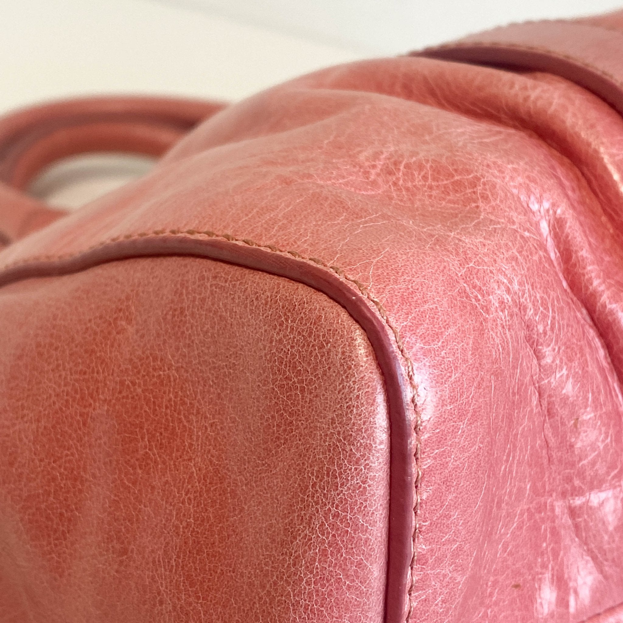 MIU MIU Vitello Pink Leather Hand Bag, in , Sold by HIVE PRELOVED - Shoulder Bags, ,