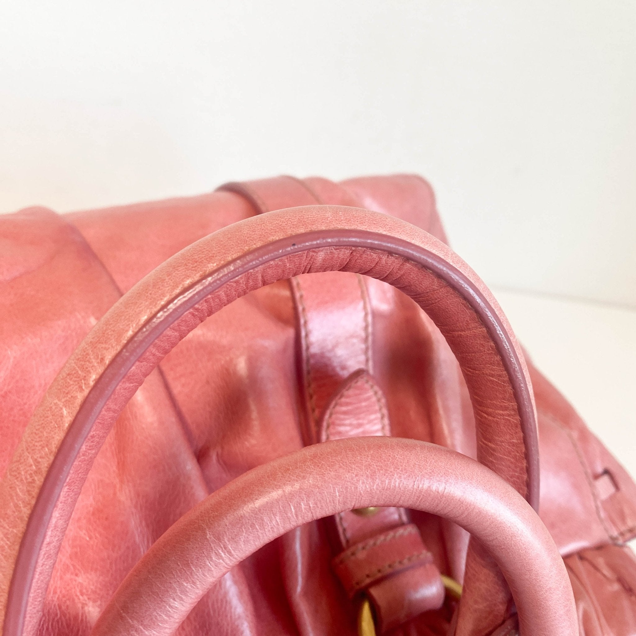 MIU MIU Vitello Pink Leather Hand Bag, in , Sold by HIVE PRELOVED - Shoulder Bags, ,