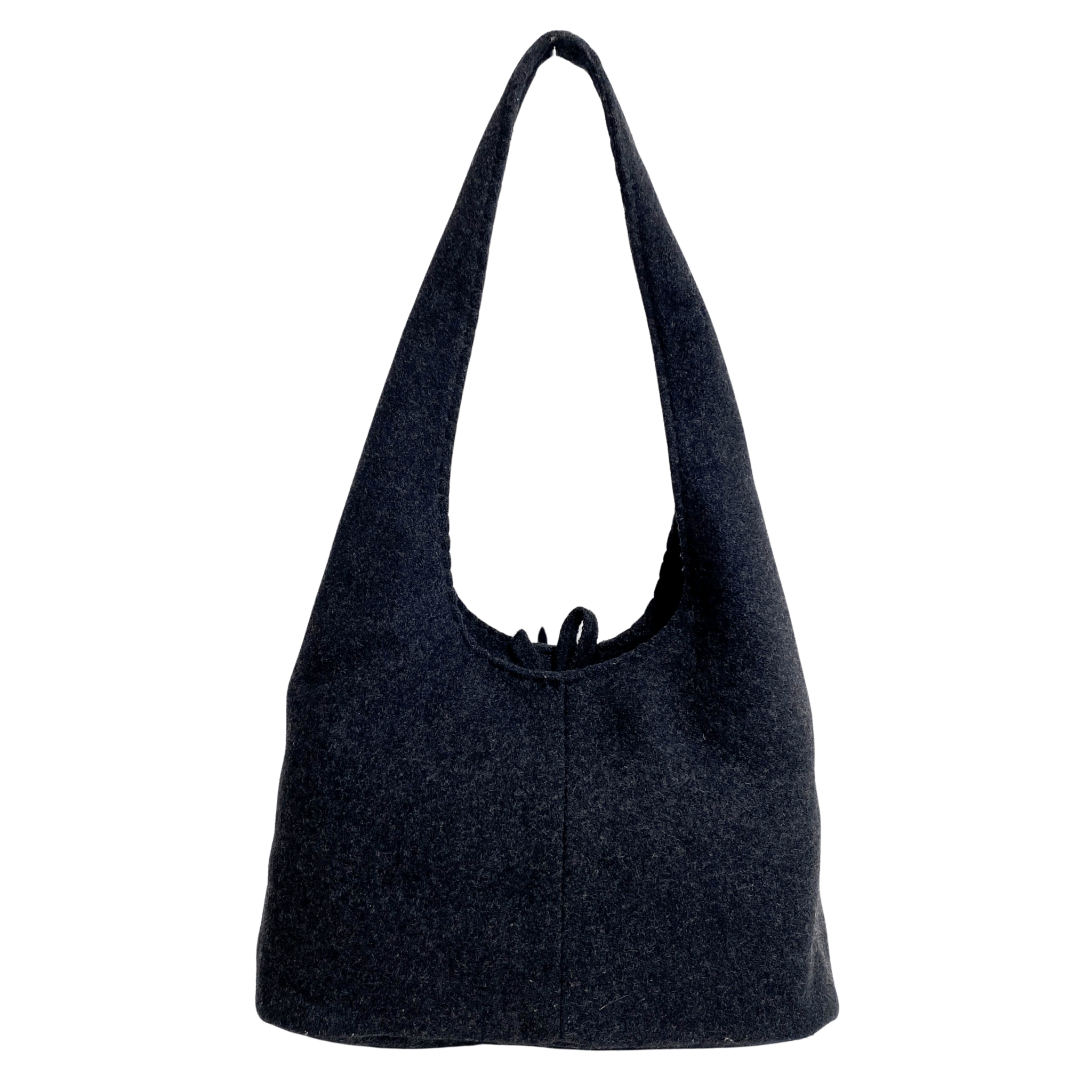 MIU MIU Wool Hobo Grey Shoulder Bag, in , Sold by HIVE PRELOVED - Shoulder Bags, ,